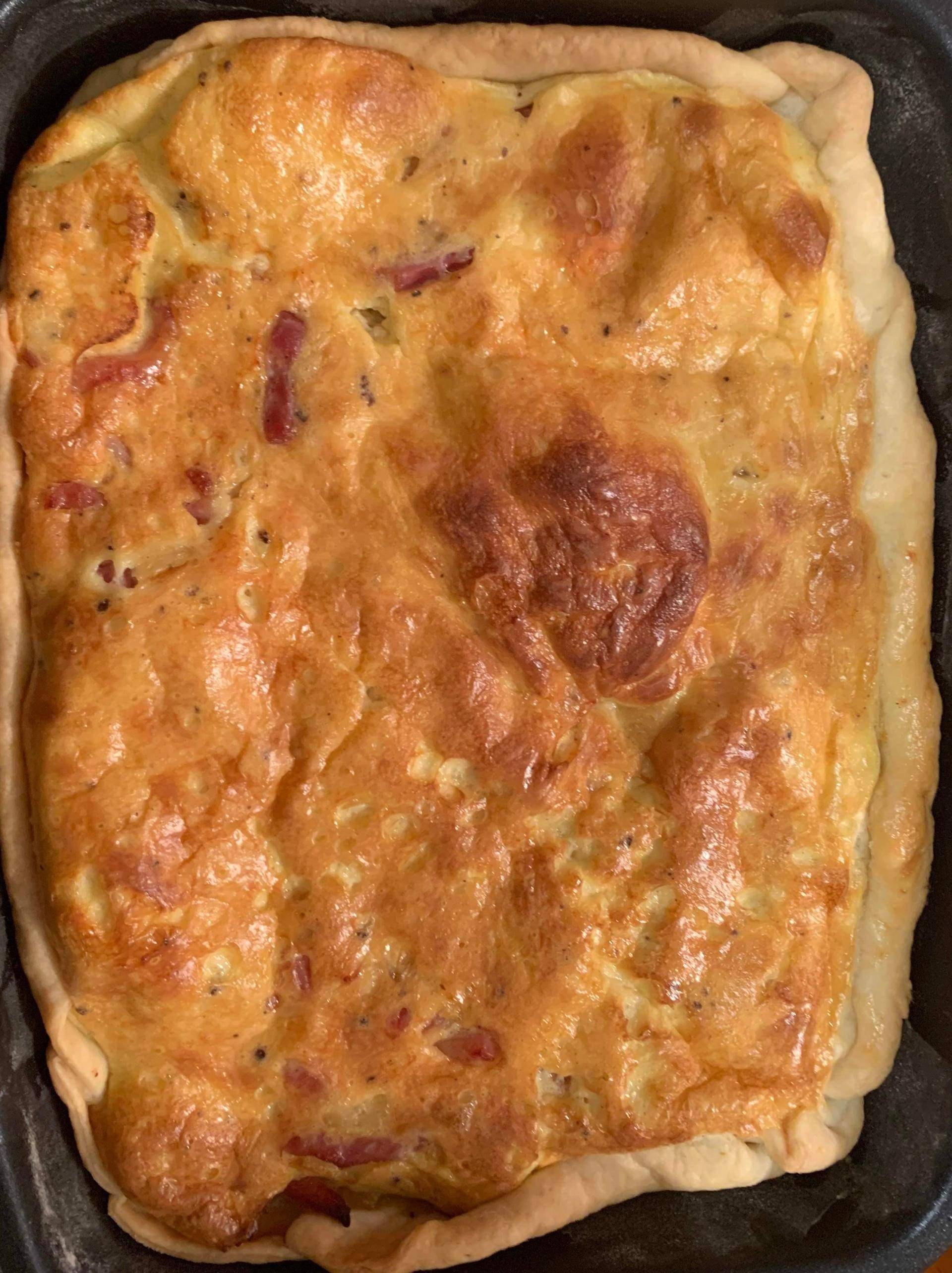 Quiche Lorraine 4 personnes - Recette Cake Factory | Tefal