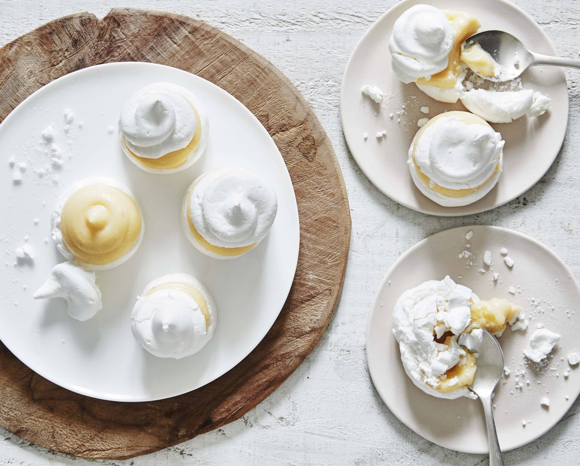 Meringues farcies au pamplemousse - Recette Cake Factory | Tefal