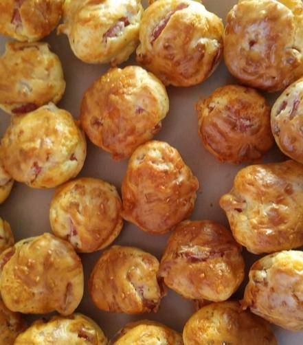 Mini Muffin Jambon Gruyère Vache qui rit - Recette Cake Factory | Tefal