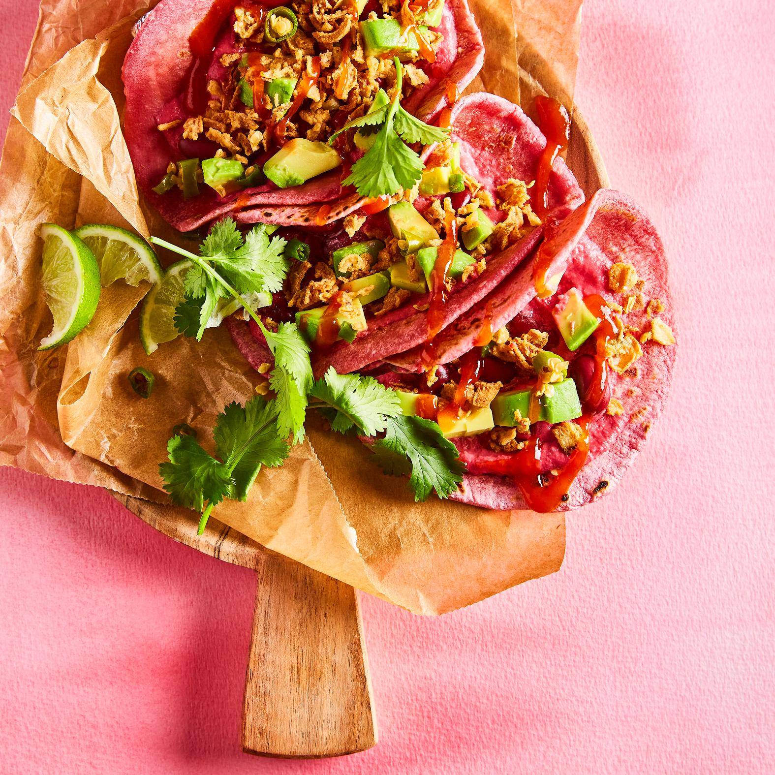 Tacos rose veggie - Recette Poêles et Casseroles | Tefal