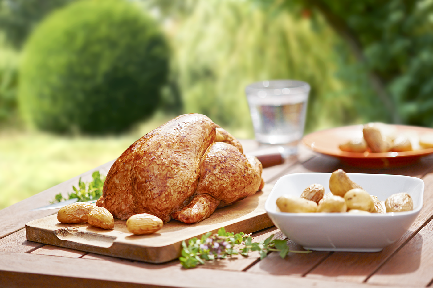 Poulet rôti fumé au piment d’Espelette - Recette Barbecue et planchas | Tefal