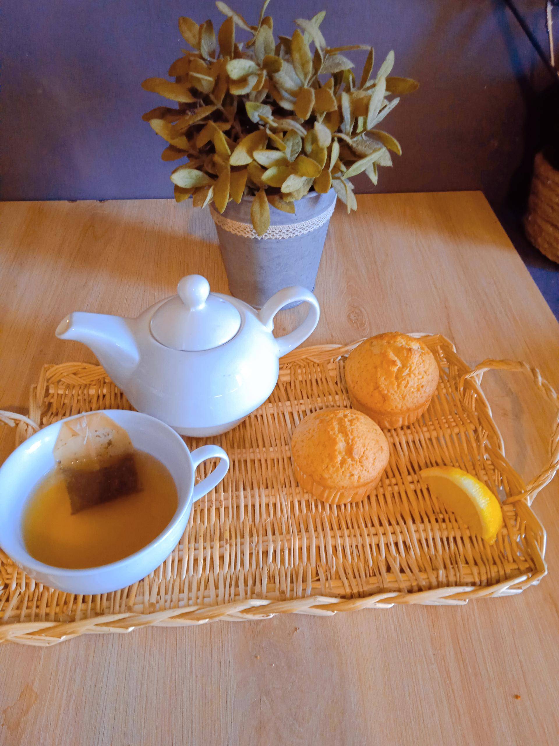 Muffin citron miel - Recette Cake Factory | Tefal