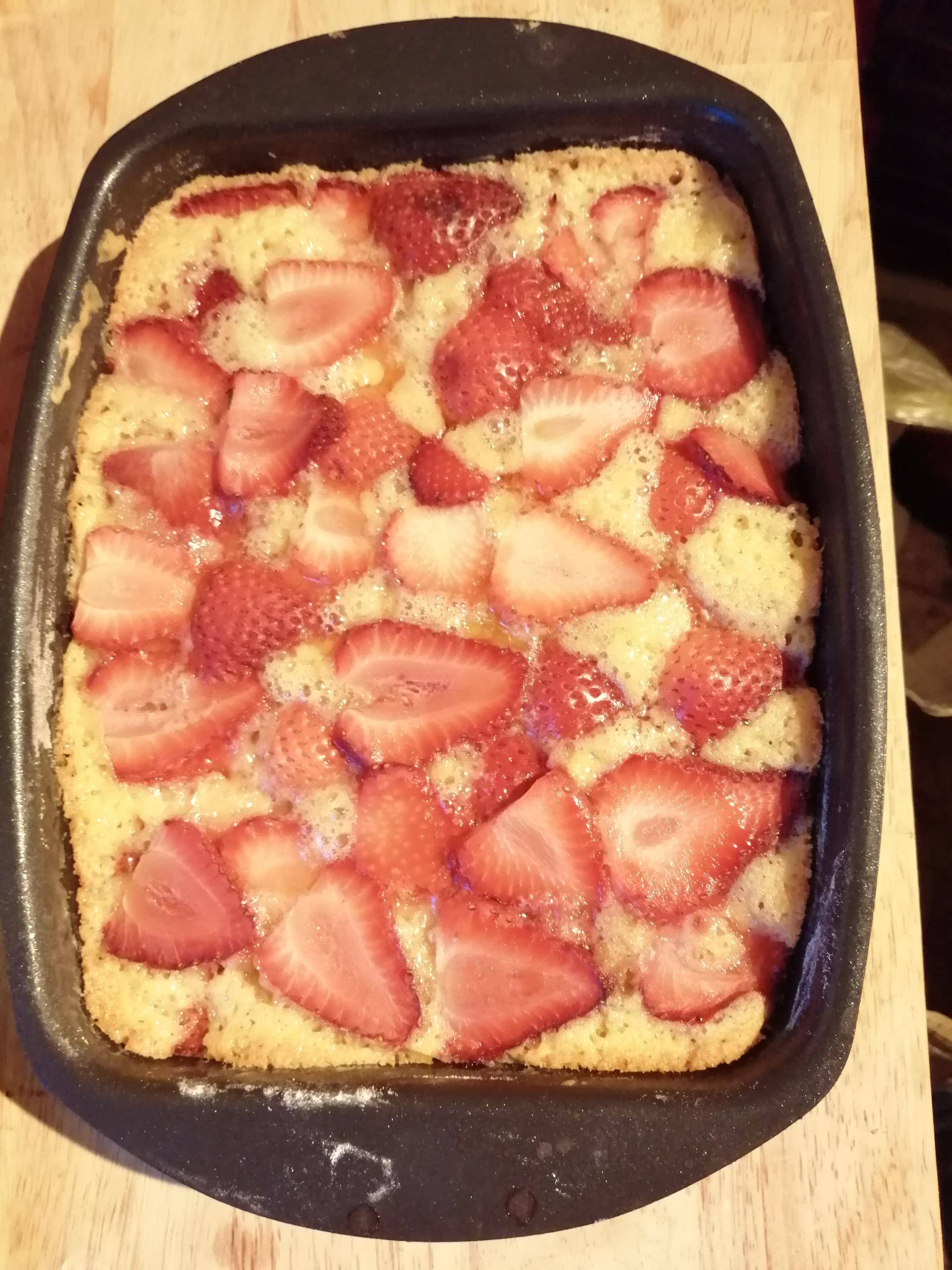 Moelleux pommes fraises - Recette Cake Factory | Tefal