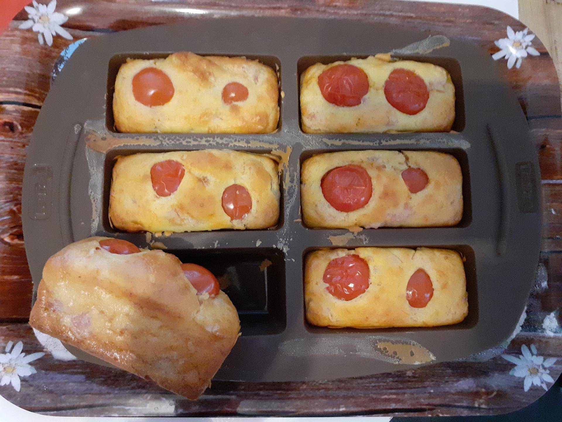 cake jambon tomate - Recette Cake Factory | Tefal