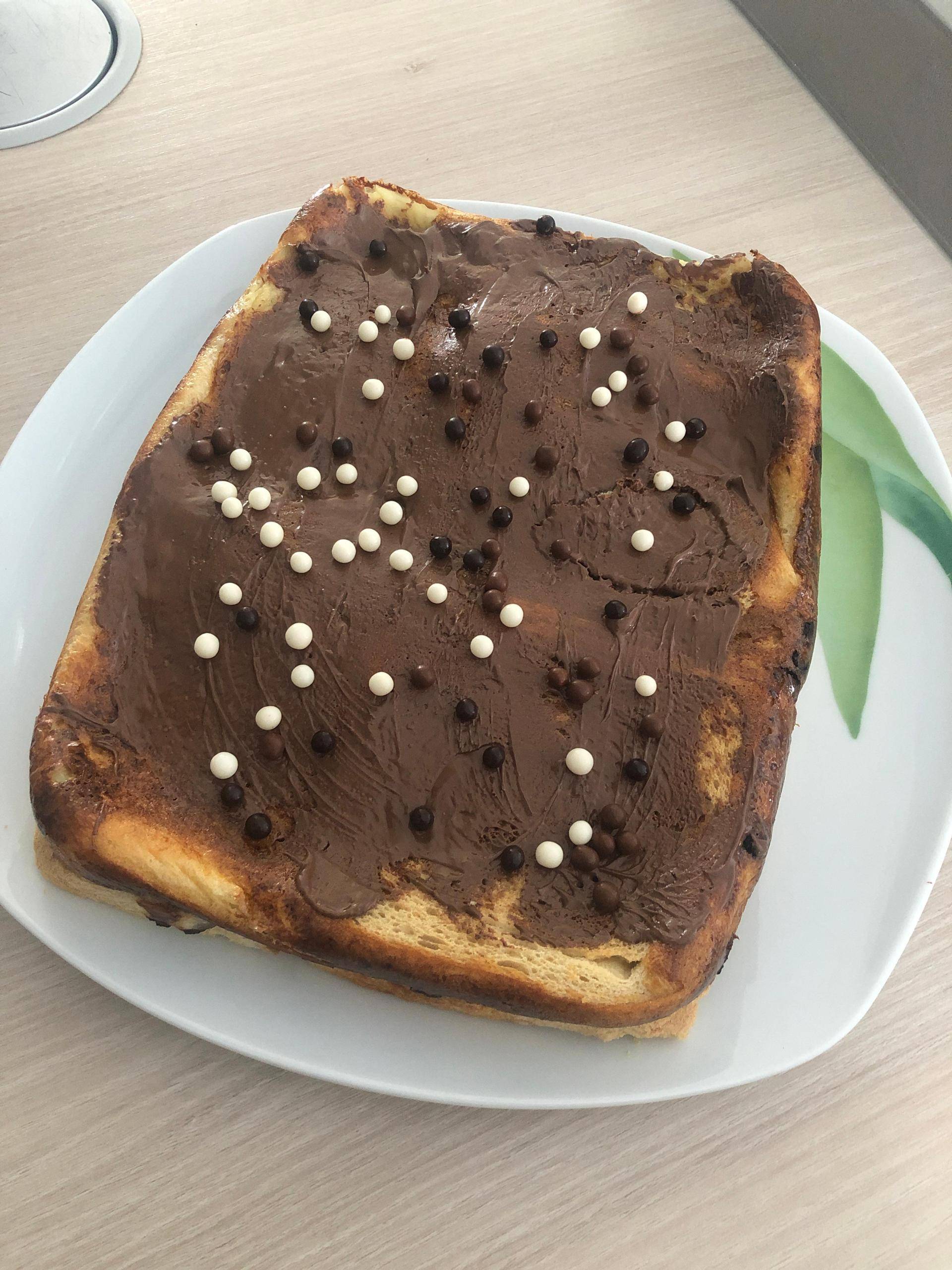 Croque banane chocolat - Recette Cake Factory | Tefal