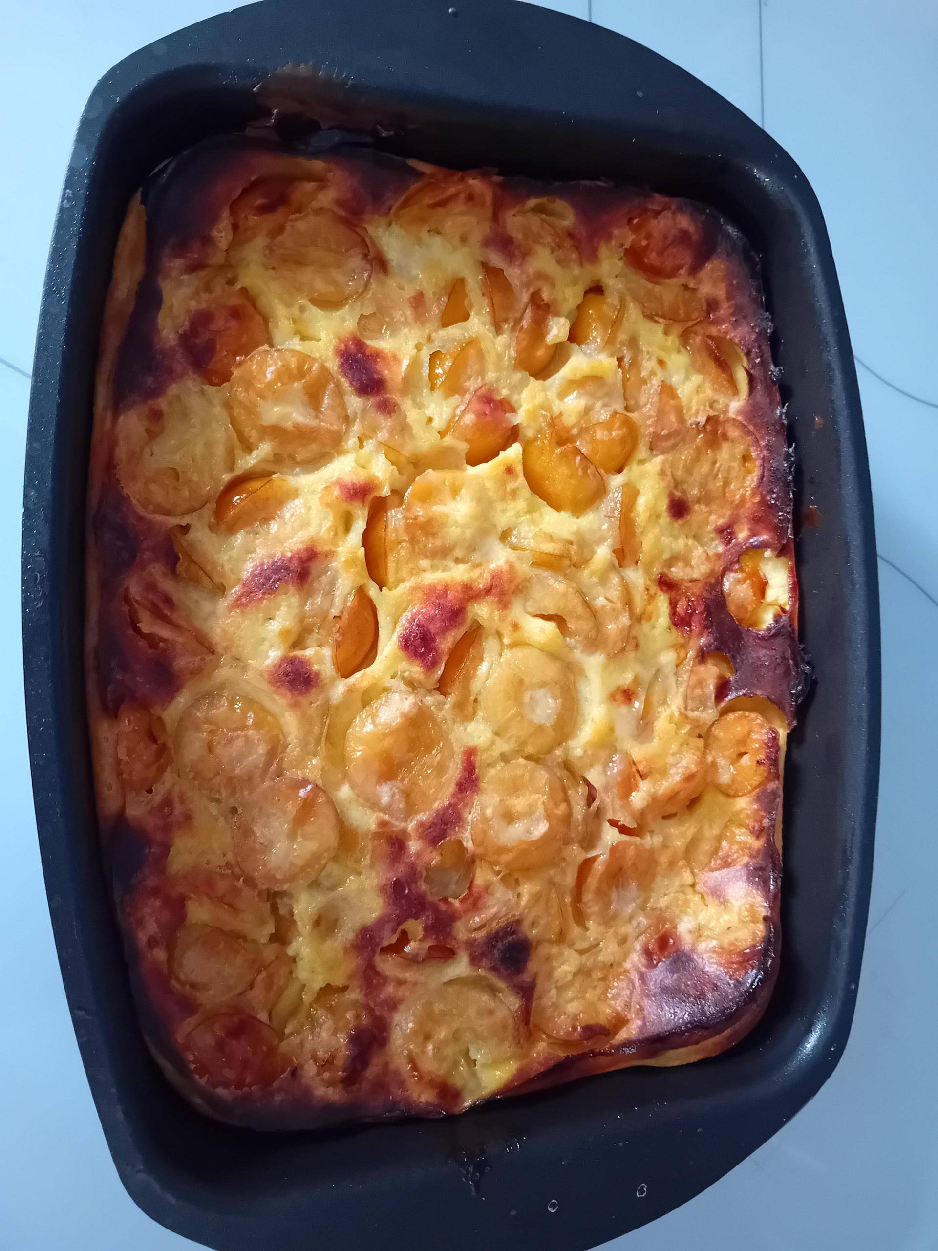 Clafouti mirabelles façon Emylie - Recette Cake Factory | Tefal