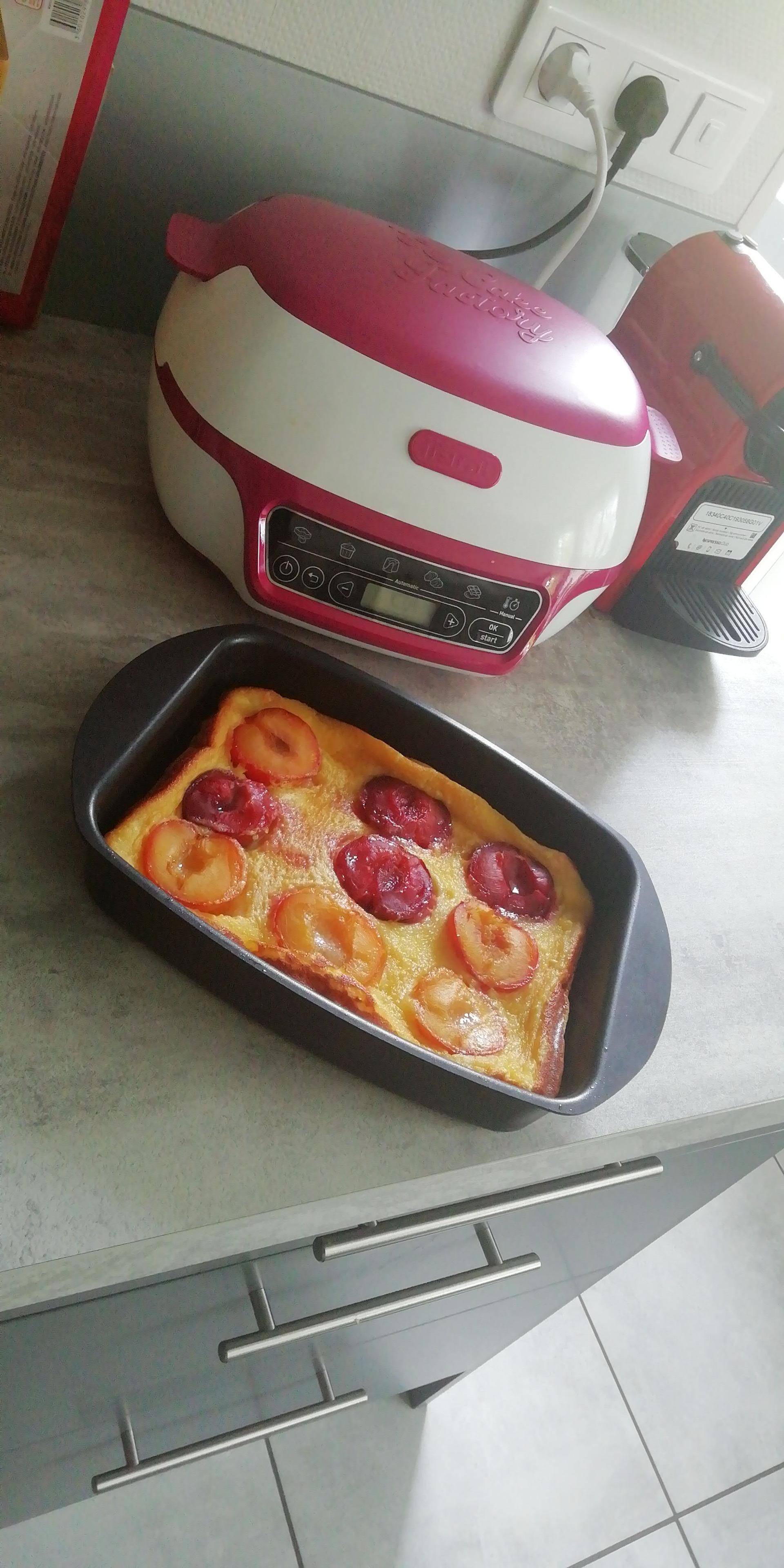 CLAFOUTIS AUX PRUNES - Recette Cake Factory | Tefal