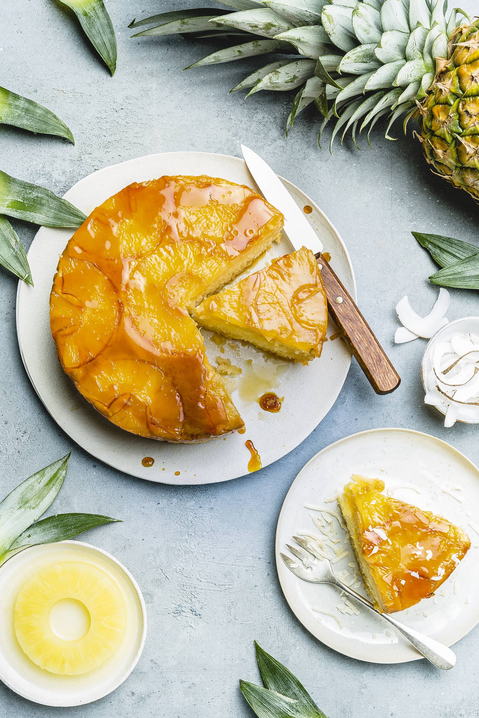 Gâteau à l'ananas caramélisé - Recette undefined | Tefal