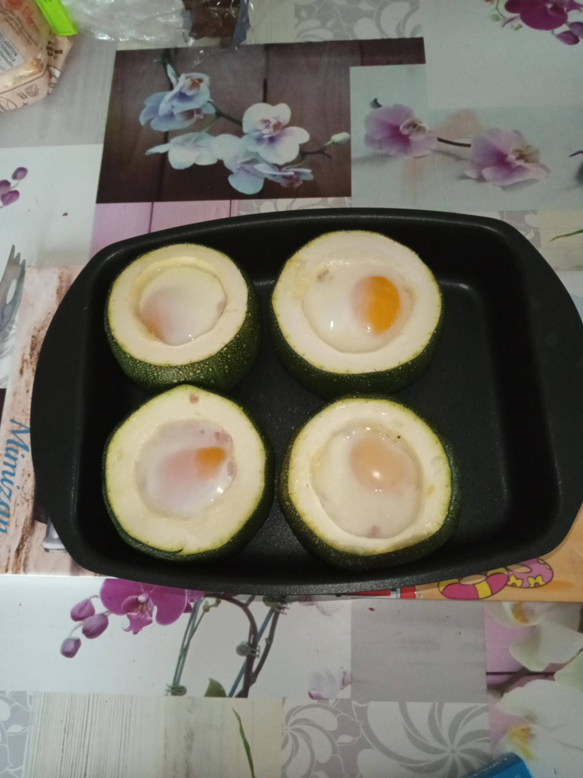 Œuf cocotte en courgette - Recette Cake Factory Délices | Tefal