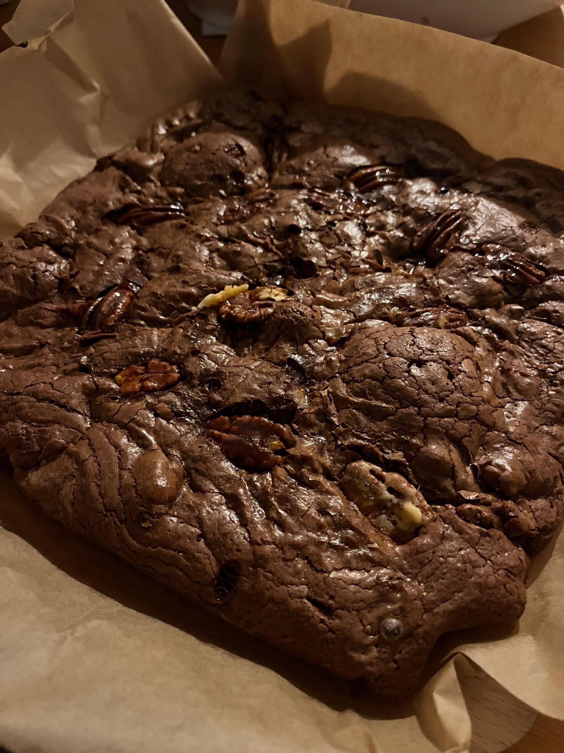 Brownie noix de pécans caramélisées - Recette Cake Factory Infinity | Tefal