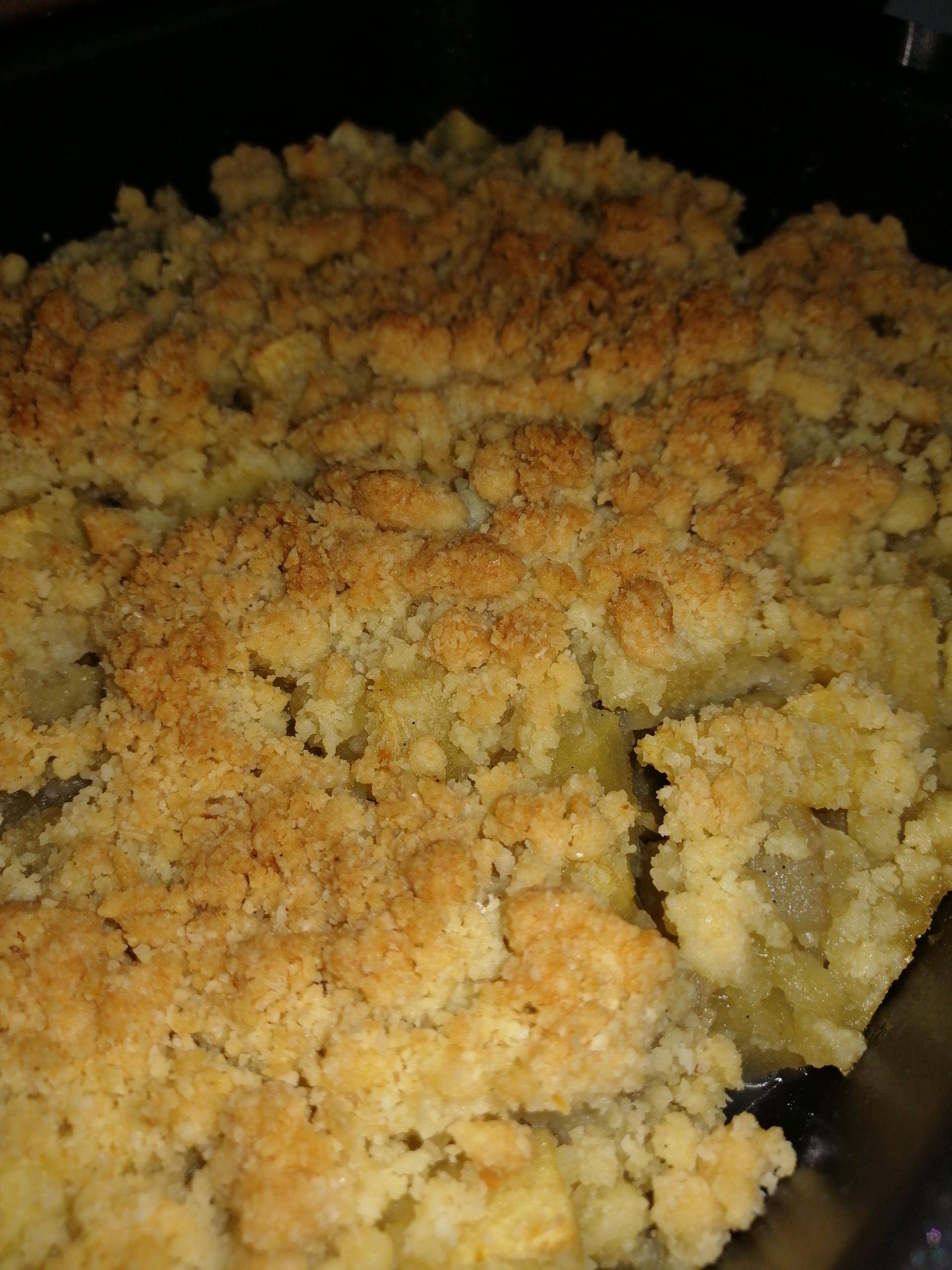 Crumble poires pommes - Recette Cake Factory | Tefal