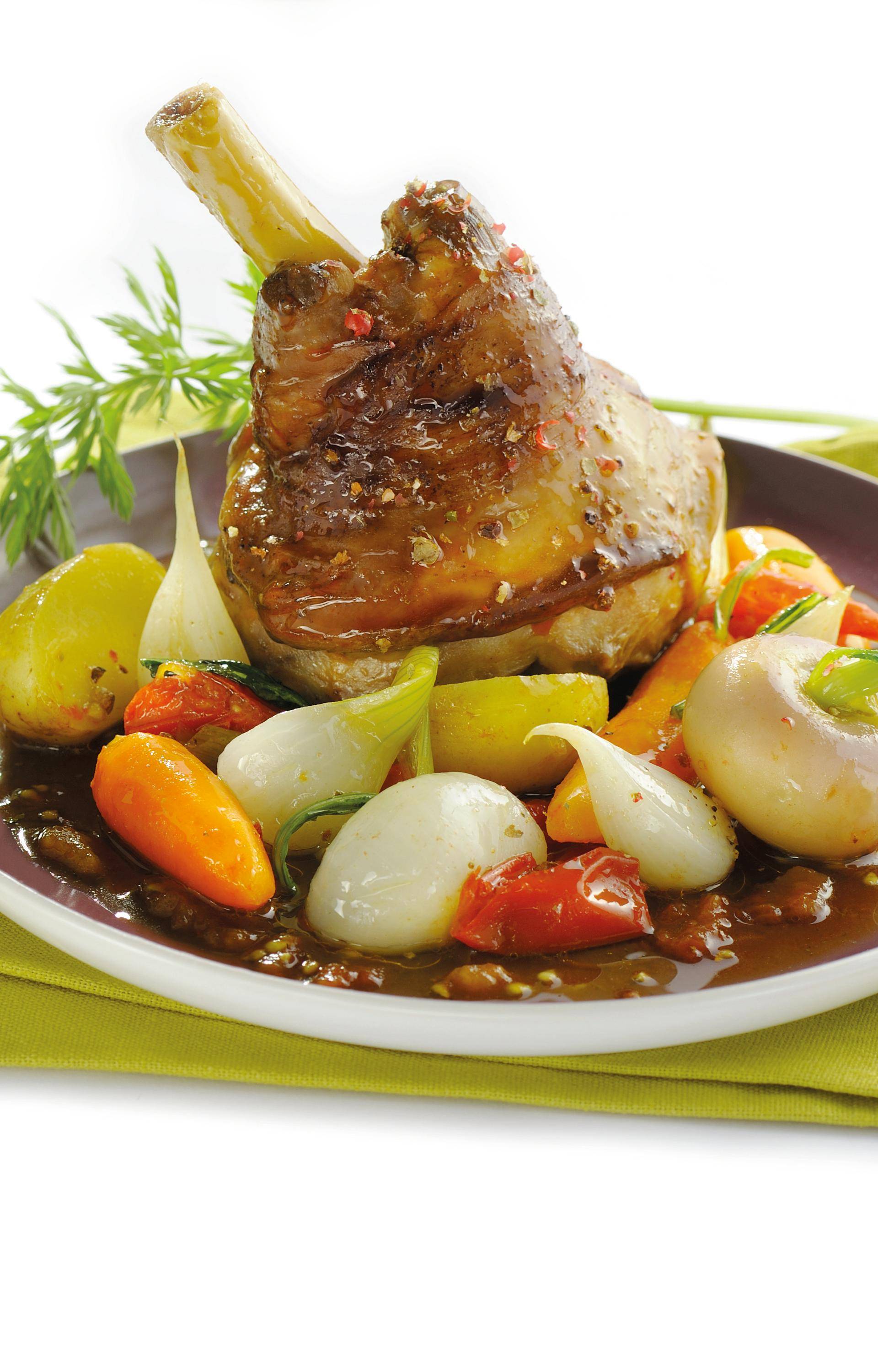 Souris d'agneau et mijoté de pois chiches à l'espagnole - Recette Poêles et Casseroles | Tefal