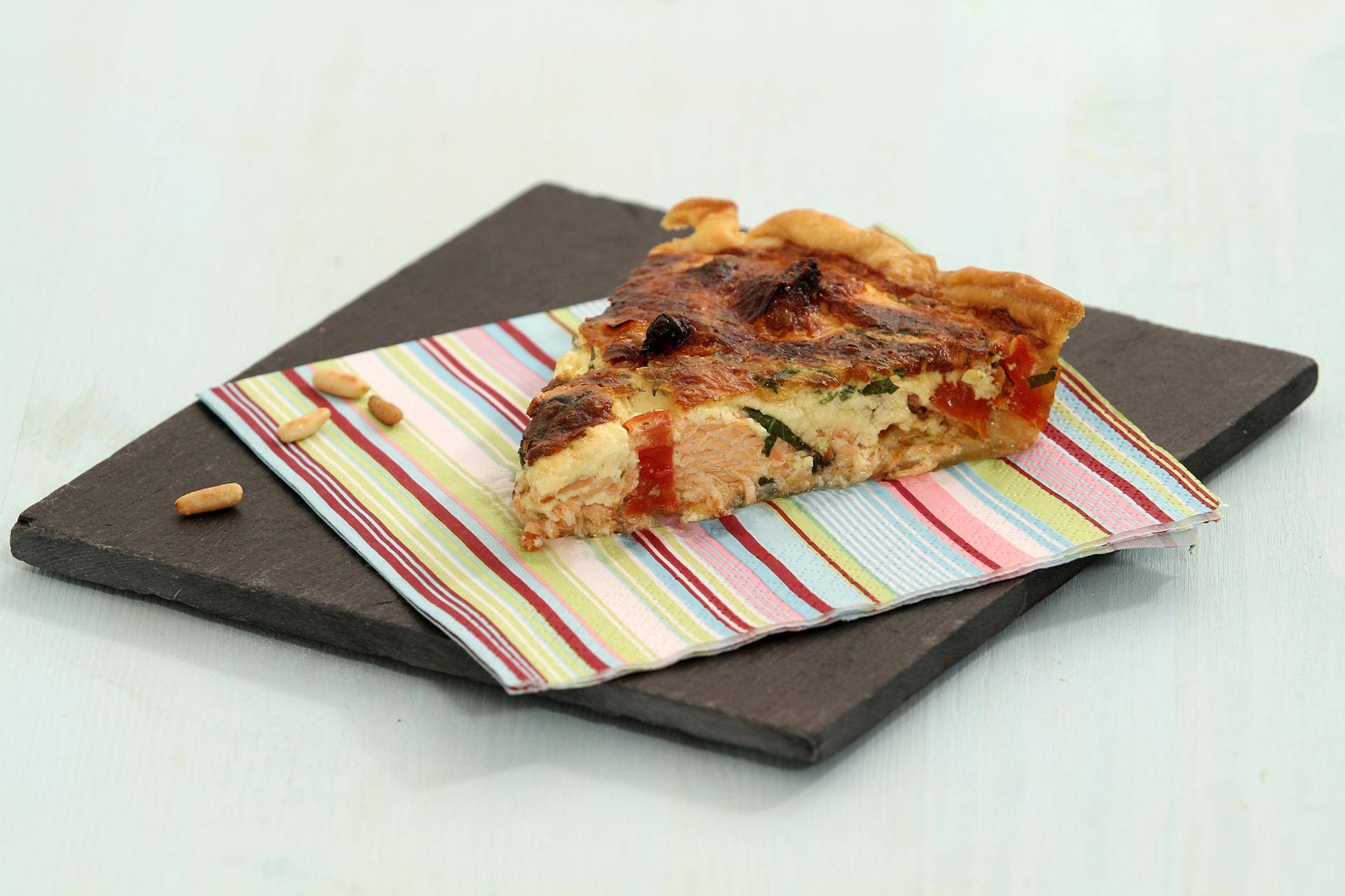 Quiche aux deux saumons - Recette Balance de cuisine | Tefal