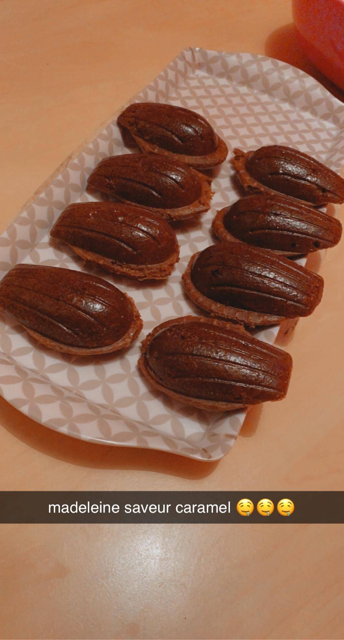 madeleine caramel - Recette Cake Factory | Tefal