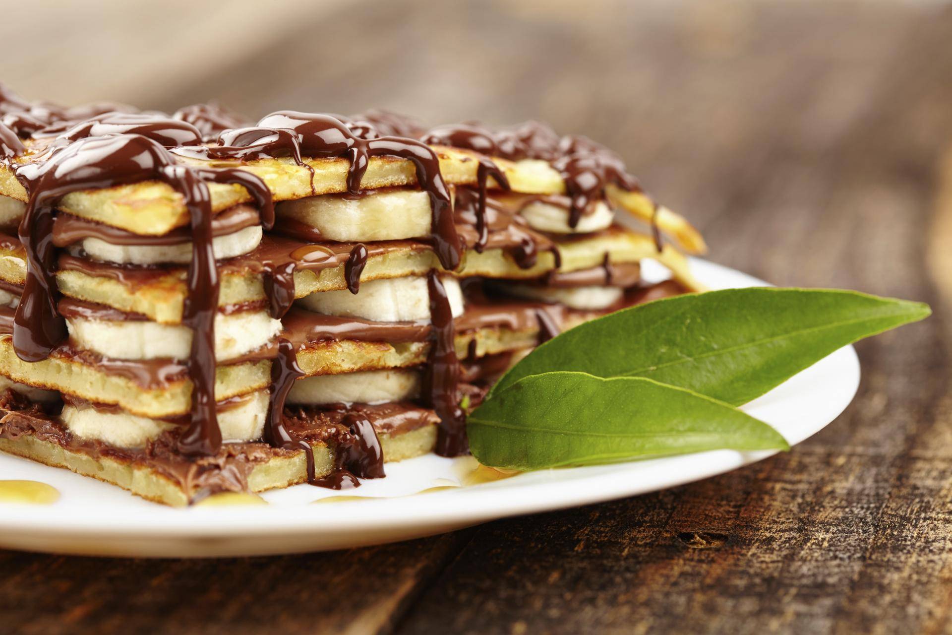 Gâteau de crêpes chocolat banane - Recette Balance de cuisine | Tefal