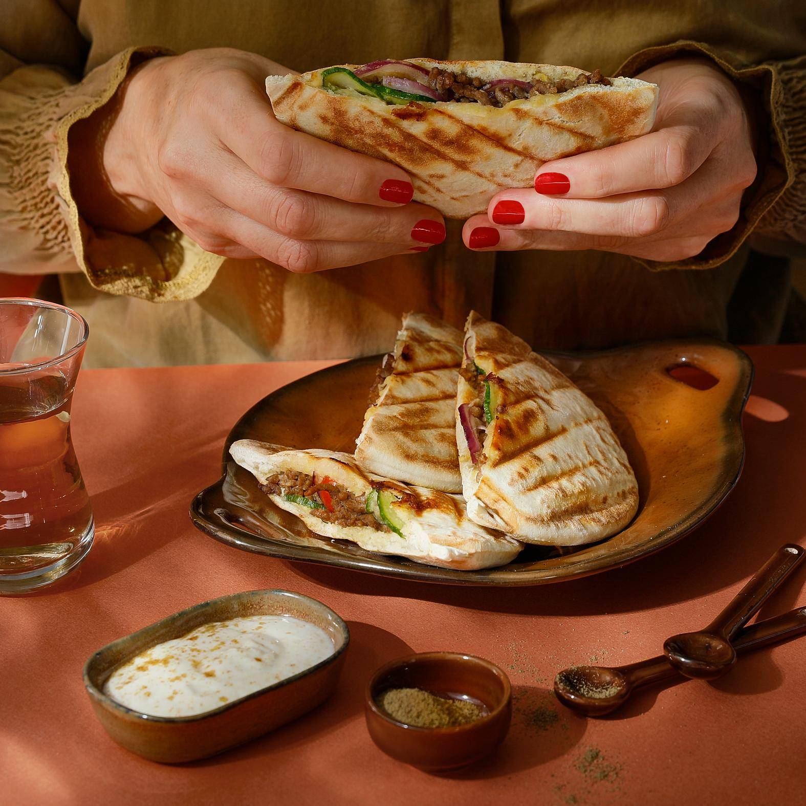 Pita orientale - Recette Snack Collection MECHANICAL | Tefal