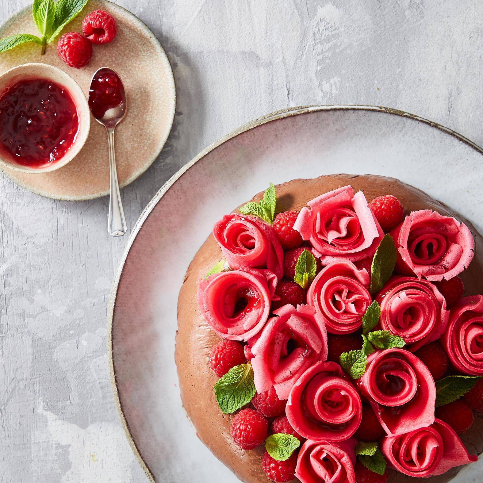 Crêpes en bouquets de rose et pancakes - Recette Crêpes express | Tefal