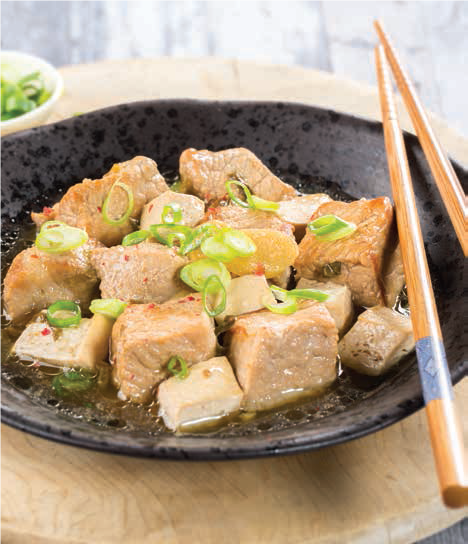 Porc braisé et tofu - Recette undefined | Tefal