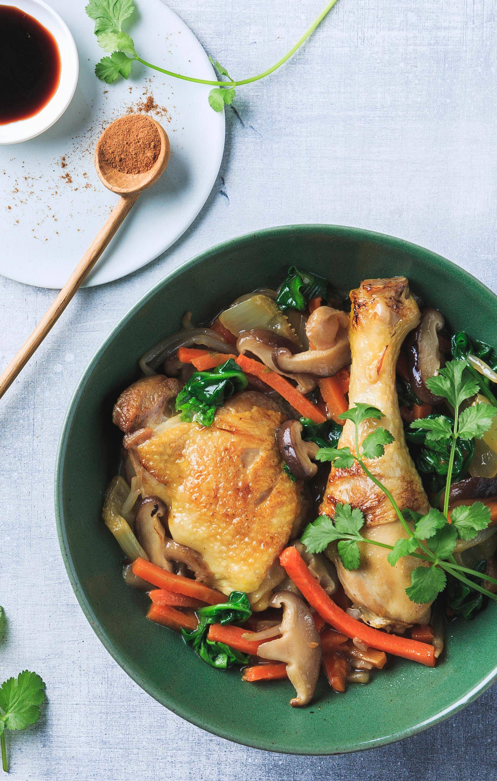Cuisses de poulet asiatiques - Recette undefined | Tefal