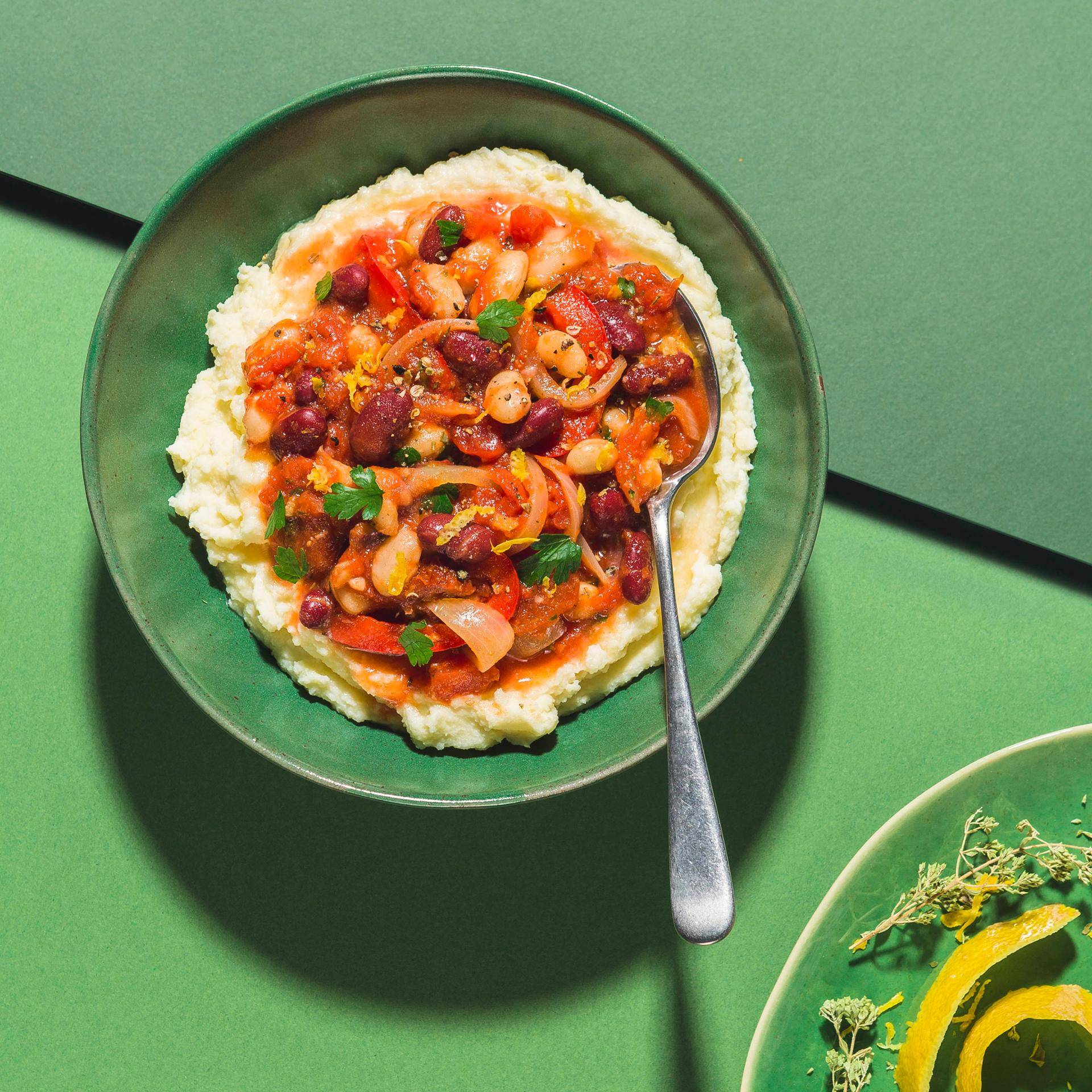 Mijoté végétarien avec purée de pommes de terre - Recette Poêles et Casseroles | Tefal