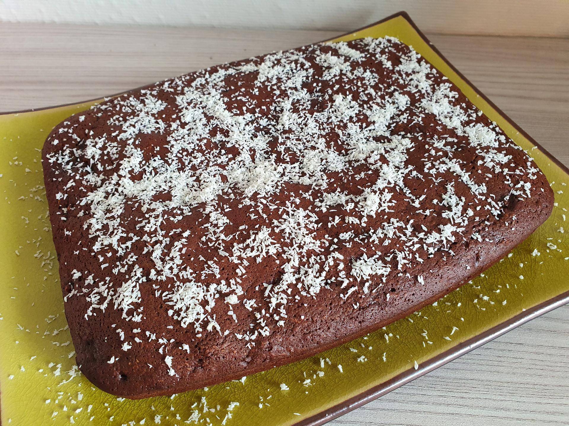 Gâteau chocolat coco courgette - Recette Cake Factory | Tefal