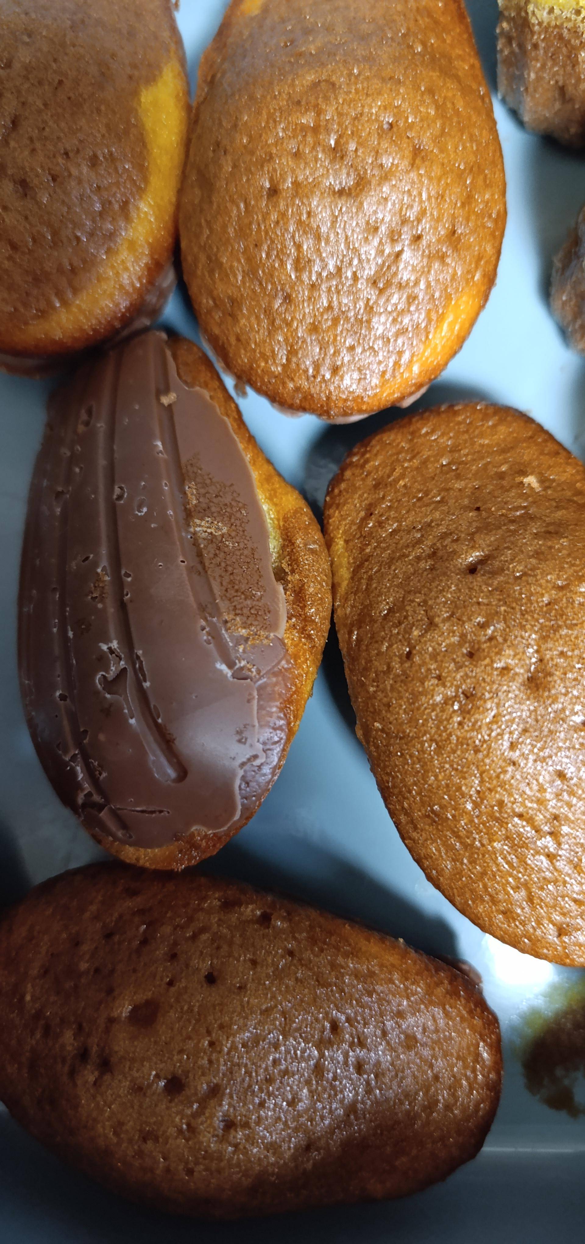 Madeleine marbré au chocolat - Recette Cake Factory | Tefal