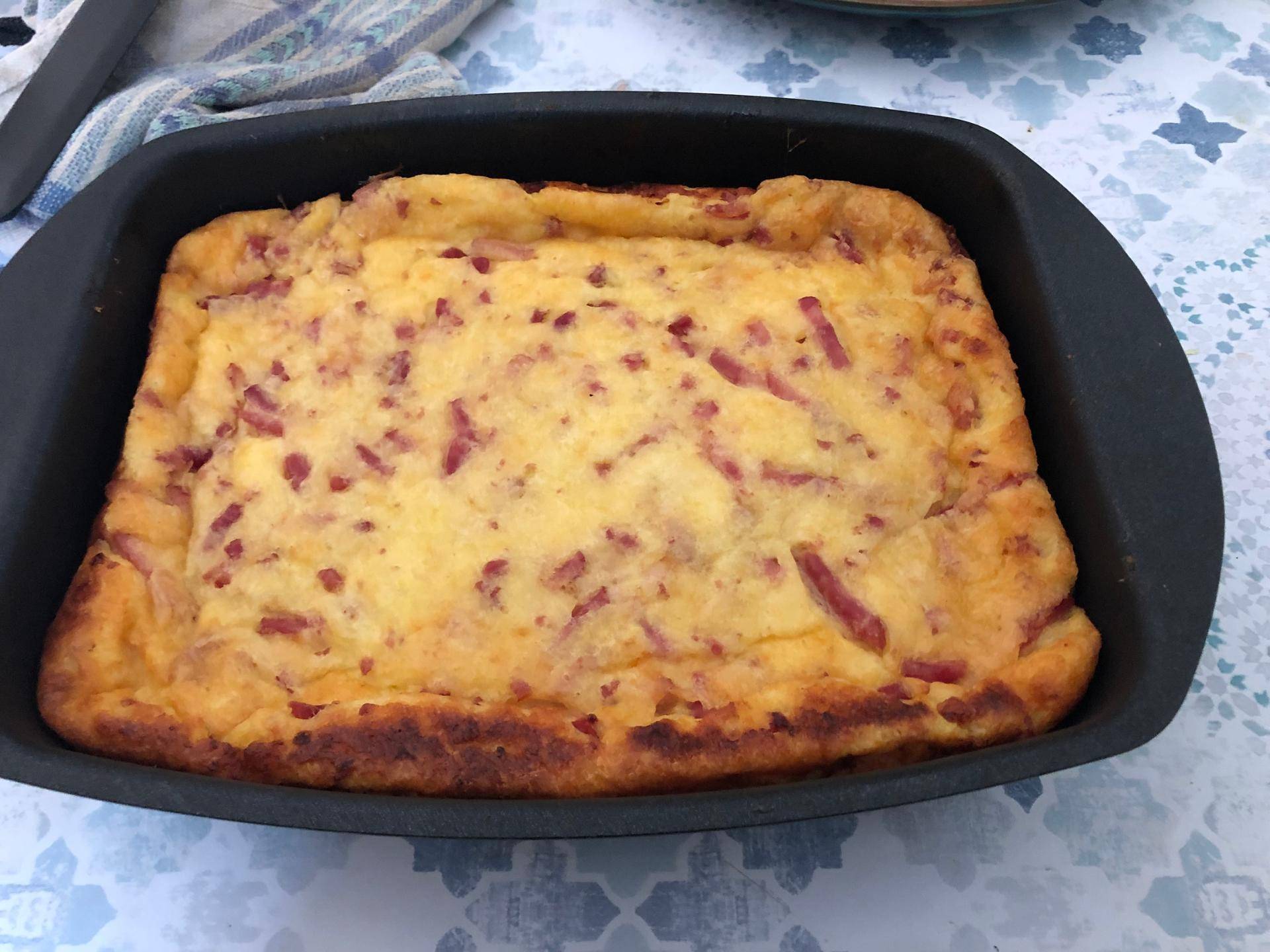 Quiche aux lardons - Recette Cake Factory Délices | Tefal