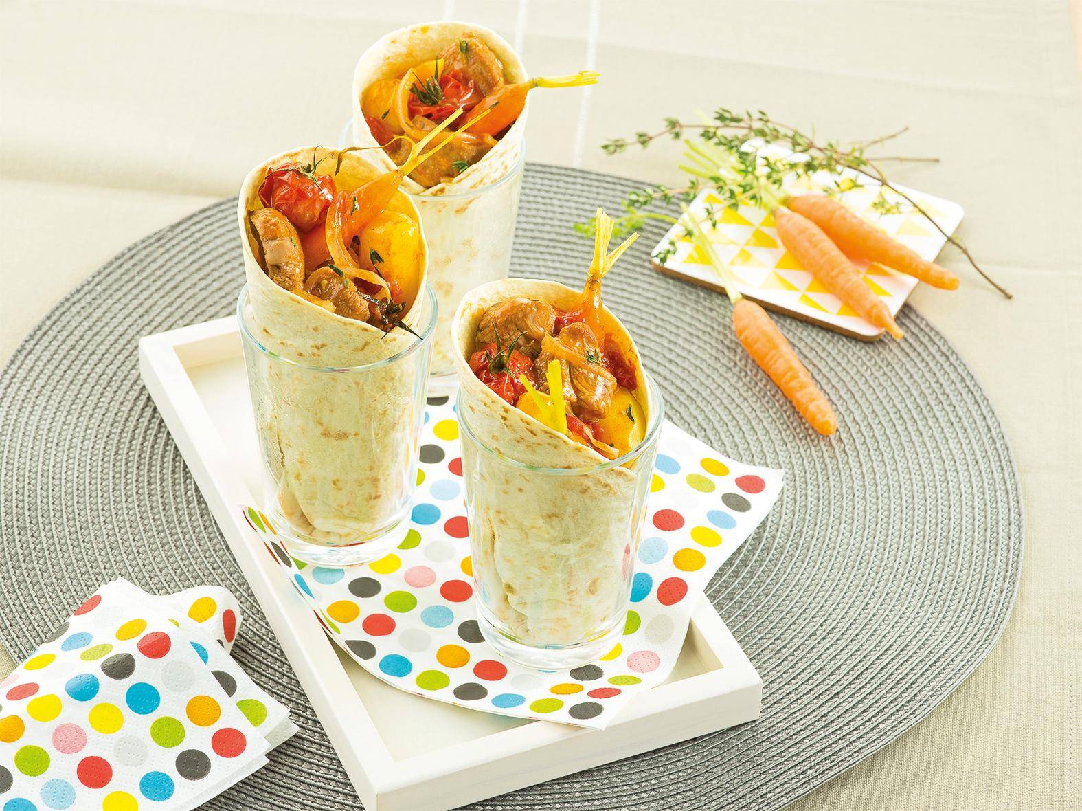 Wrap d'agneau - Recette undefined | Tefal
