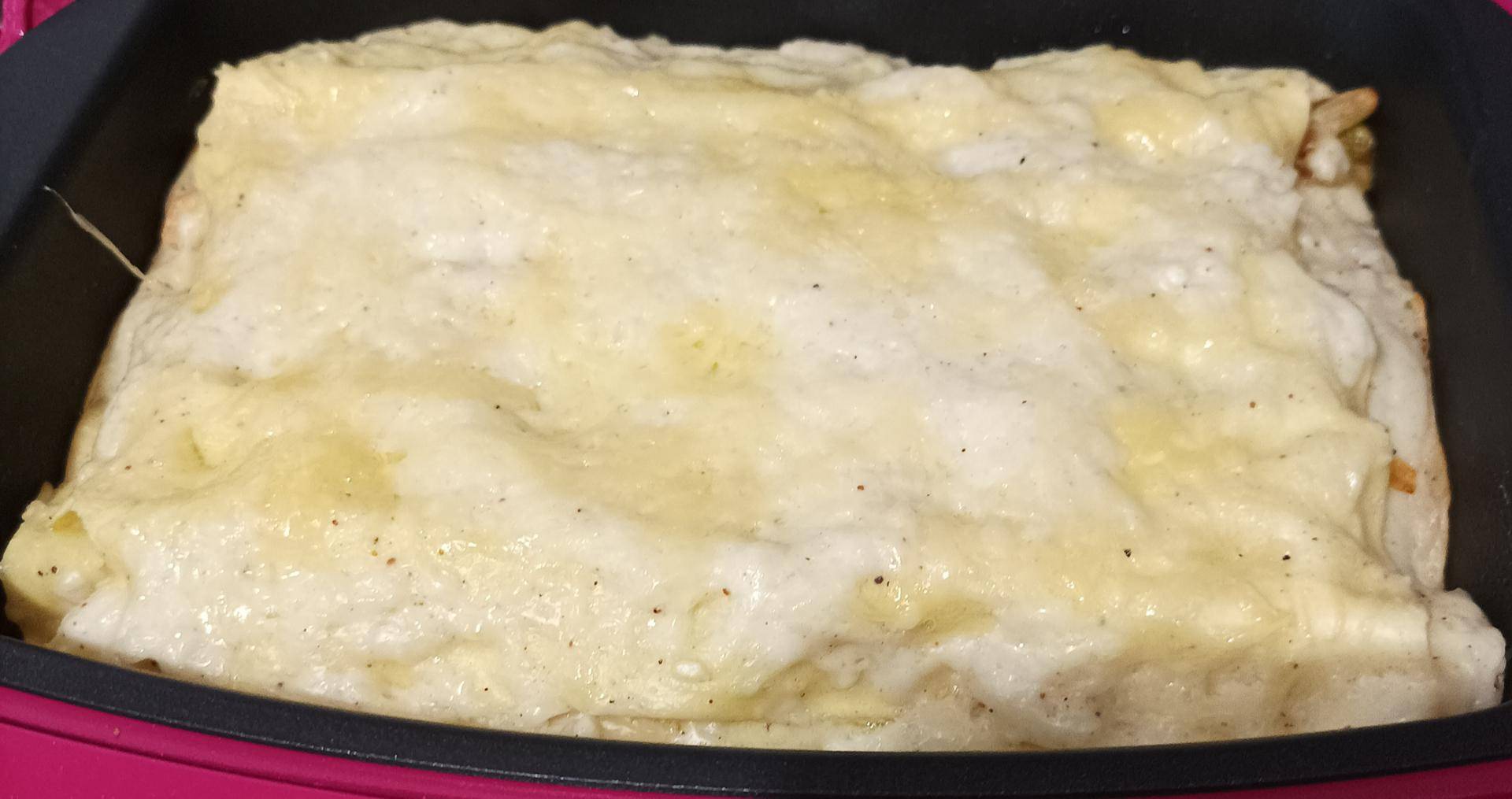 Lasagne au saumon et poireaux - Recette Cake Factory Délices | Tefal