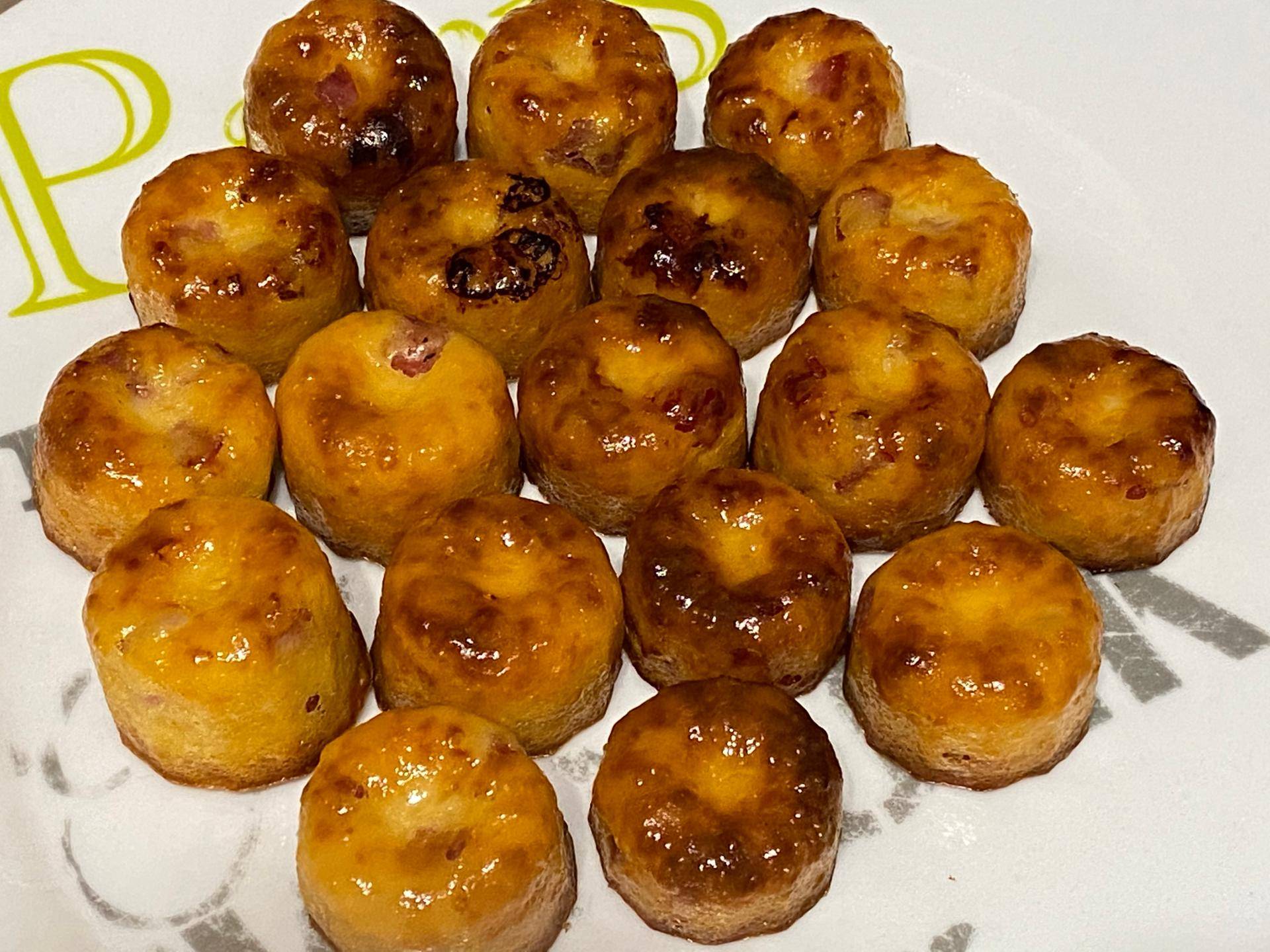 Mini cannelé chorizo - Recette Cake Factory | Tefal