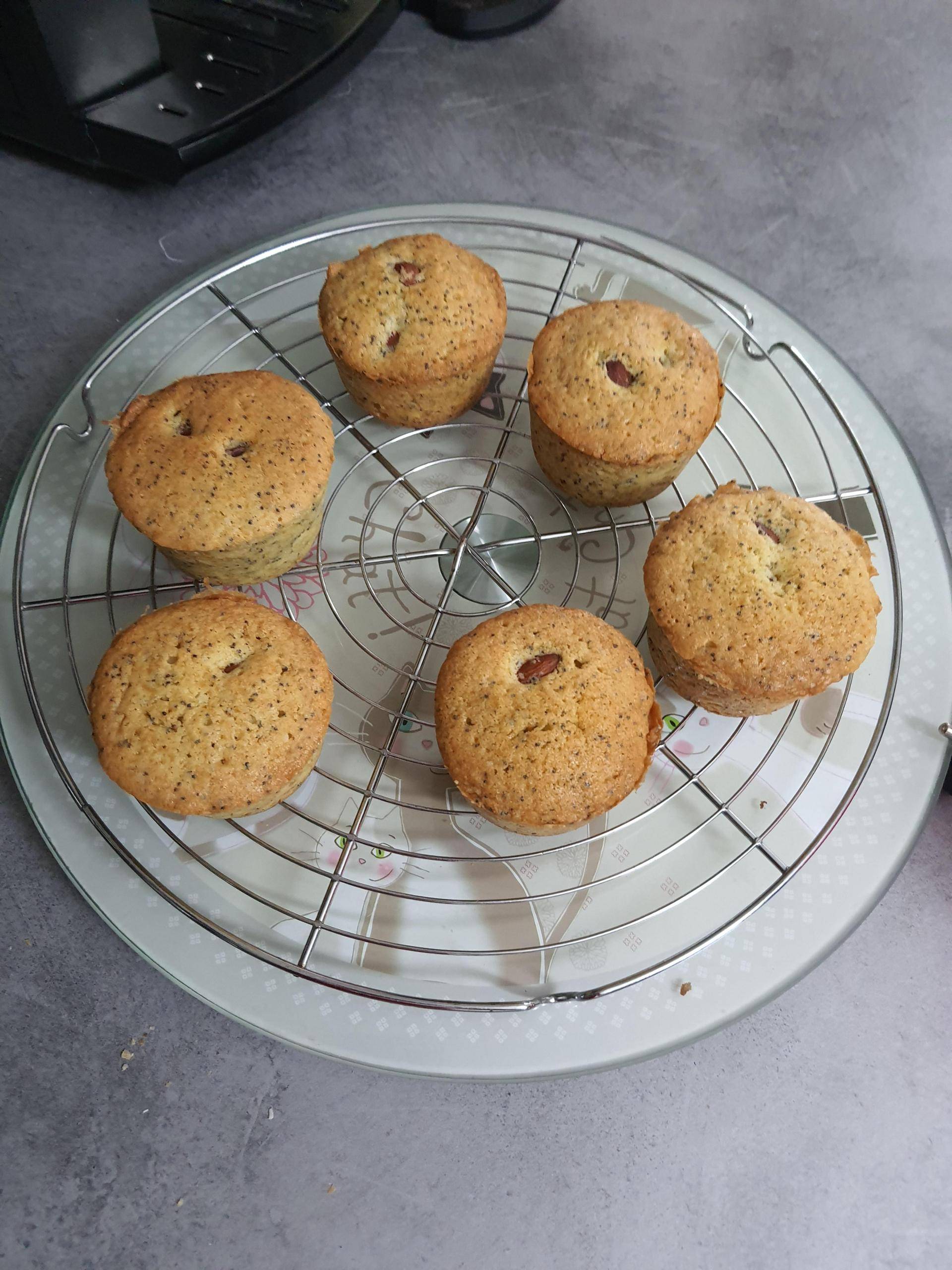 Petits cakes aux amandes et au pavot - Recette Cake Factory | Tefal