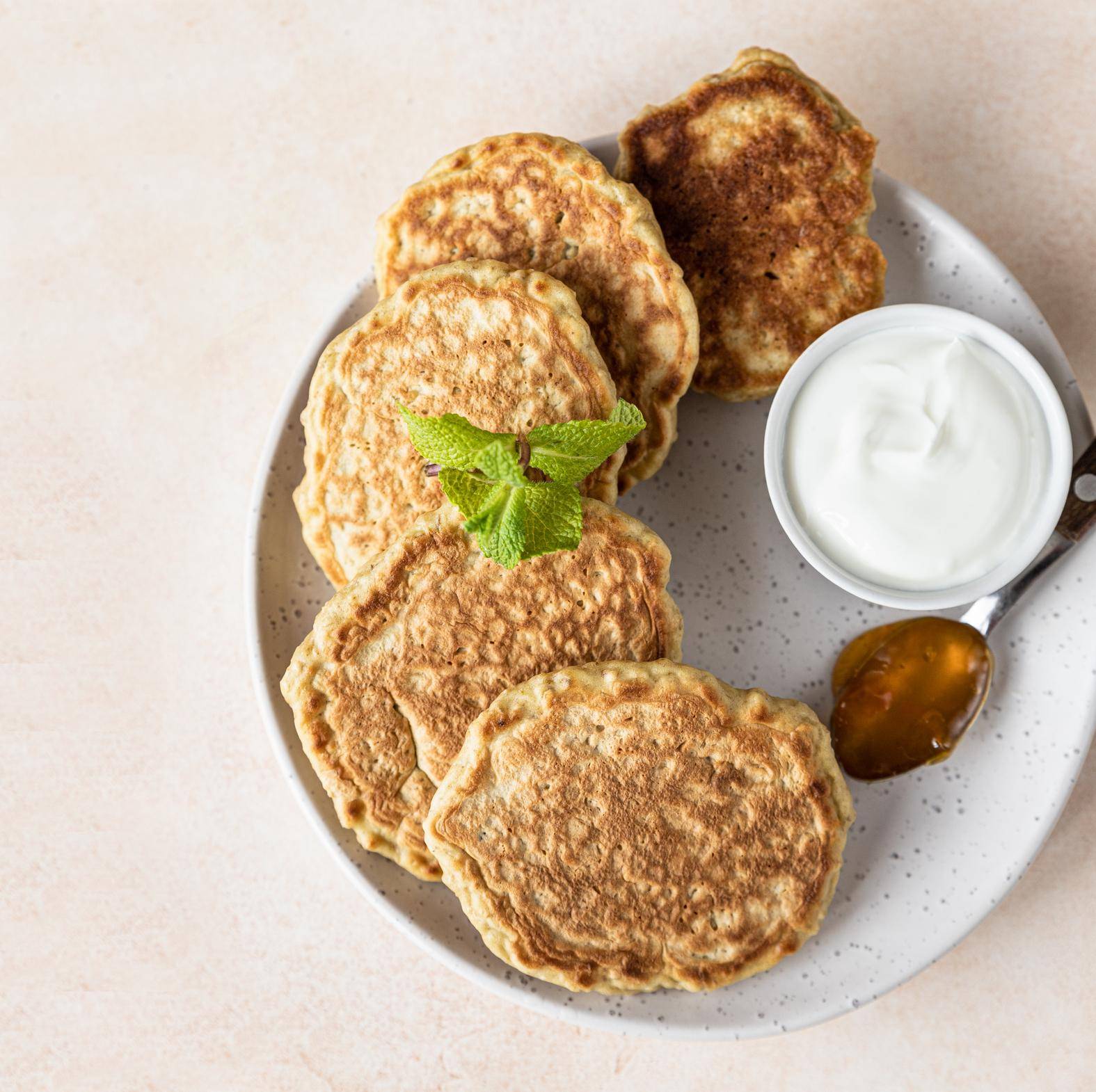 Pancakes aux flocons d'avoine - Recette Crêpes express | Tefal