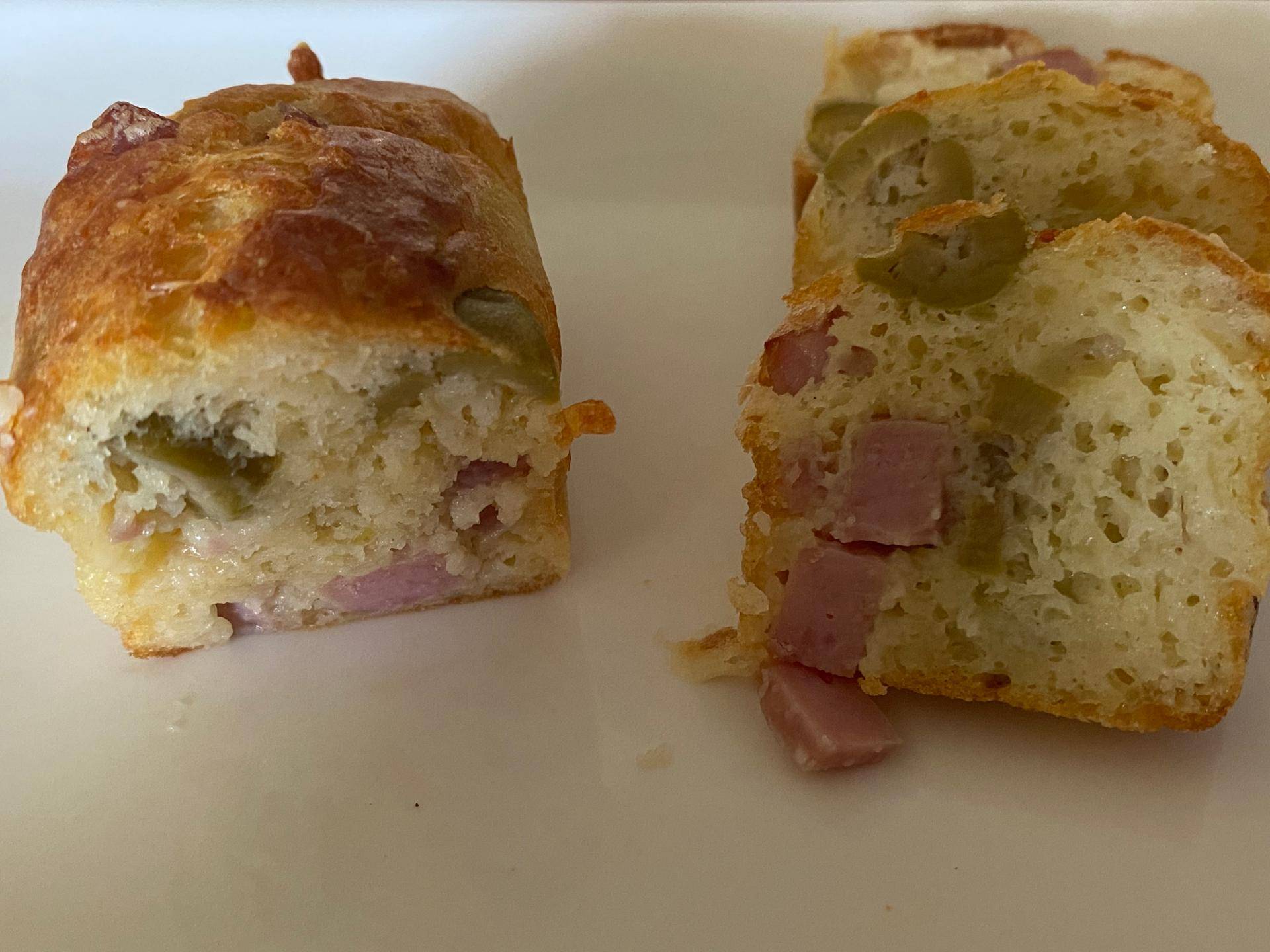 Mini cake jambon et olive - Recette Cake Factory | Tefal