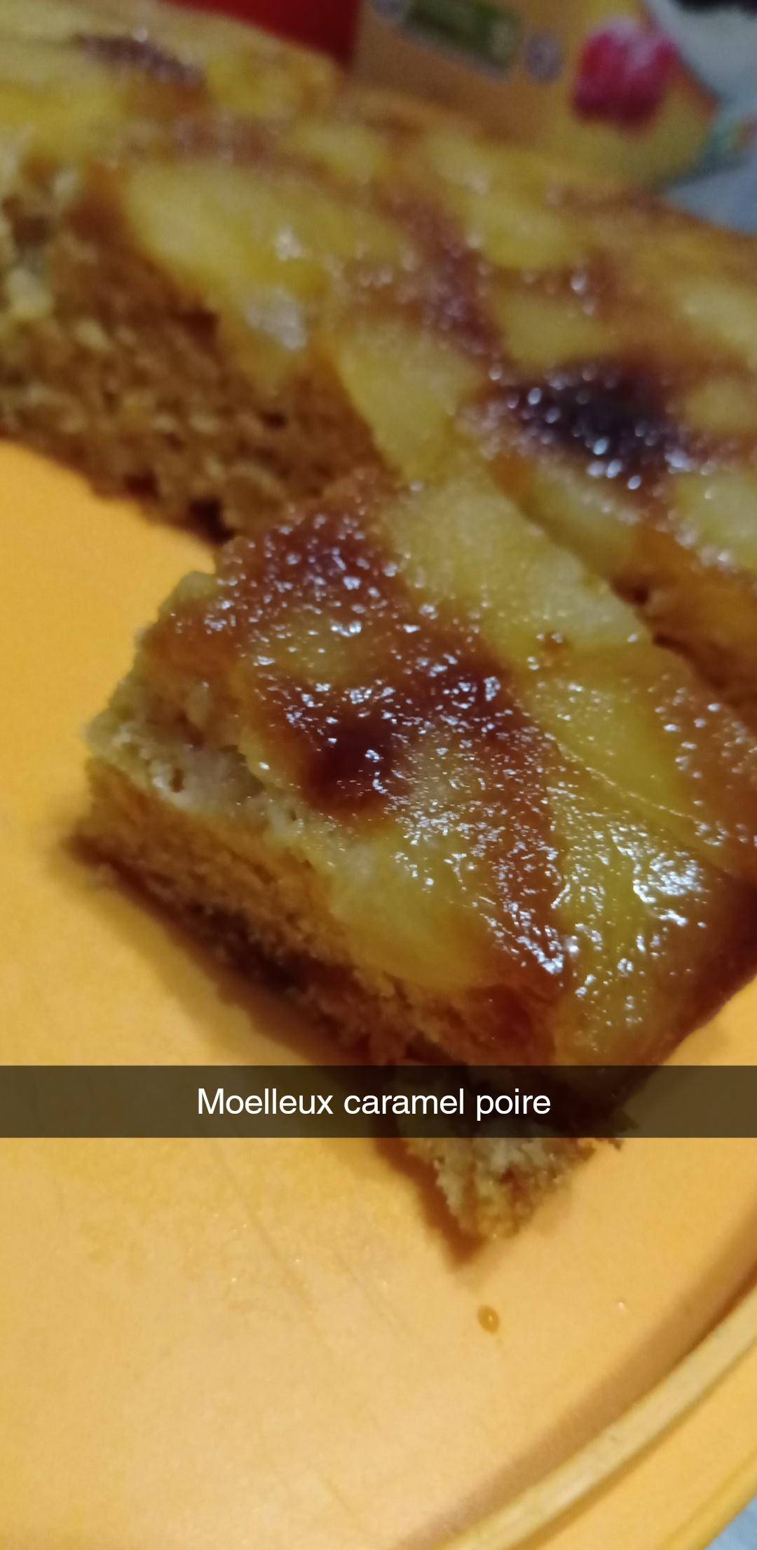 Moelleux Danette caramel aux poires - Recette Cake Factory Délices | Tefal