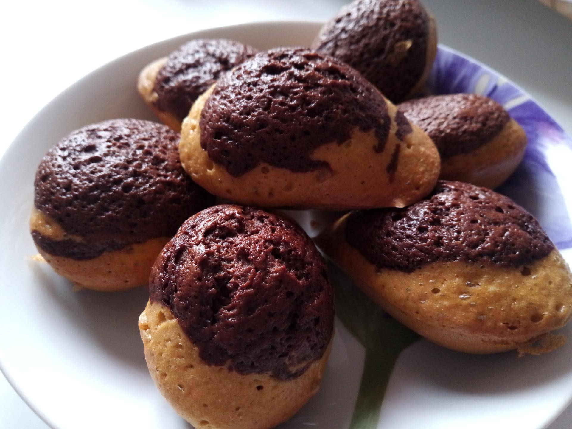 Madeleine marbré au chocolat - Recette Cake Factory | Tefal