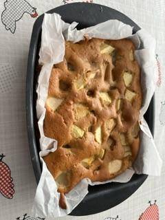 Gâteau pommes et ou poires - Recette Cake Factory | Tefal