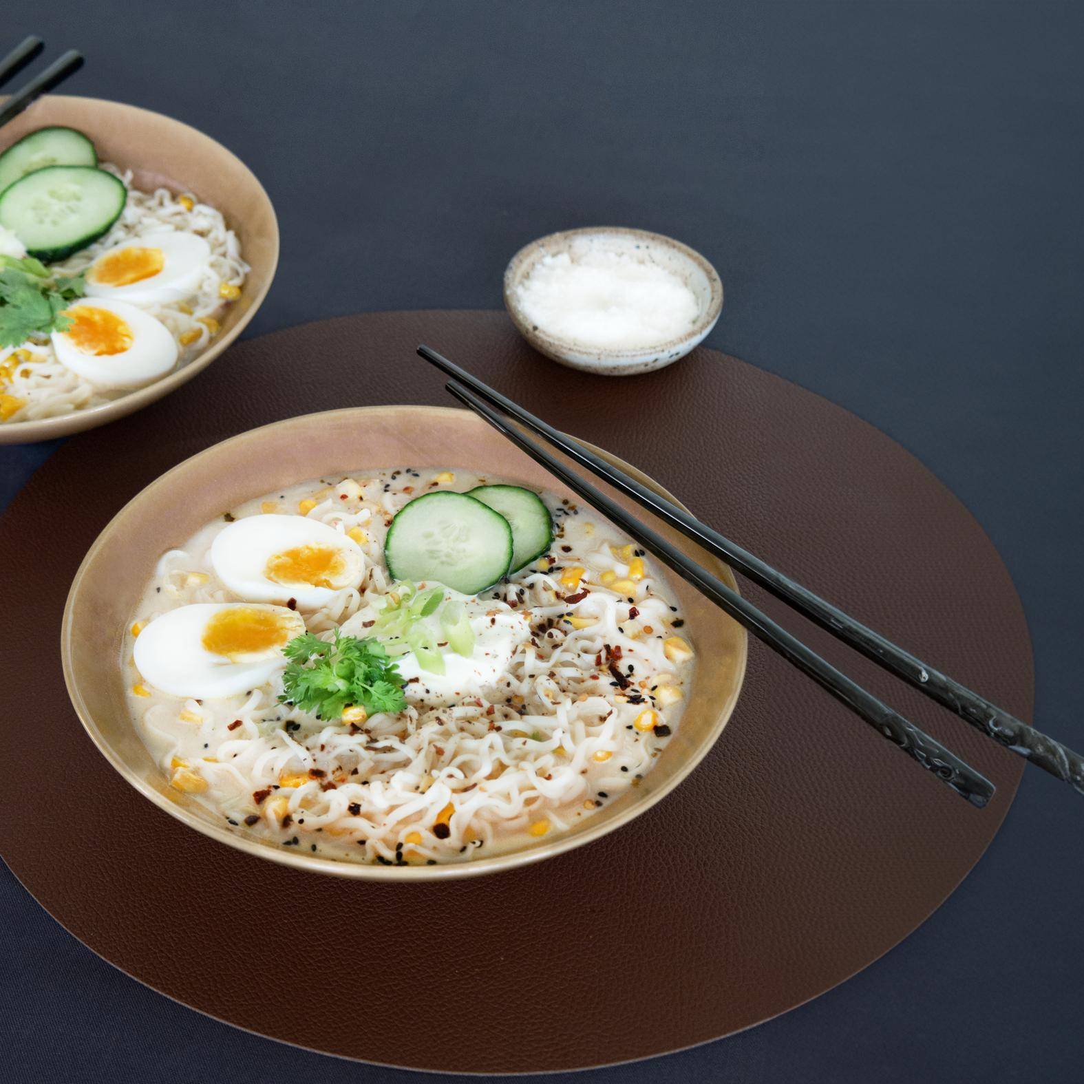 Ramen crémeux et oeuf mollet - Recette Poêles et Casseroles | Tefal