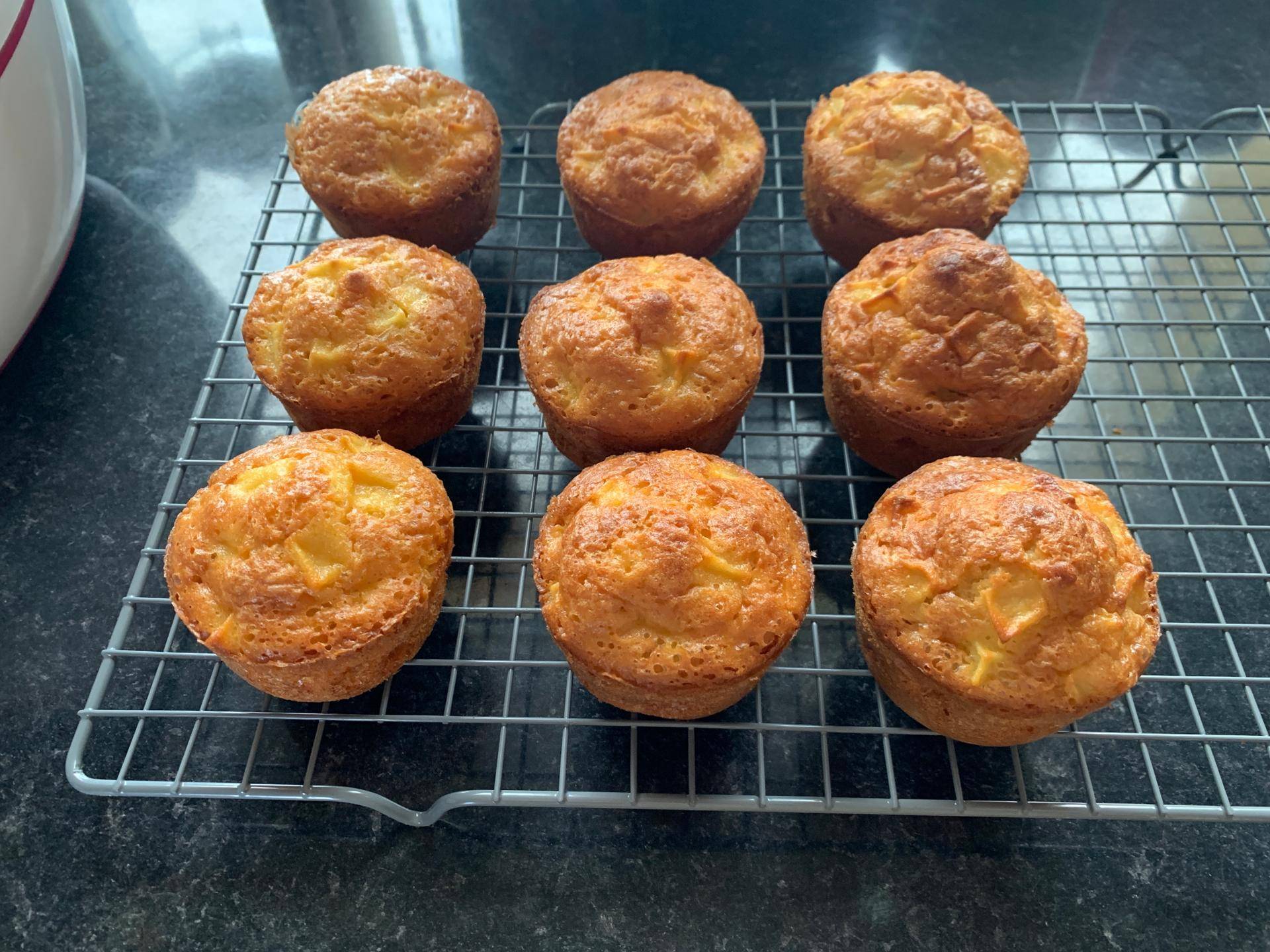 Muffins aux pommes et rhum - Recette Cake Factory | Tefal