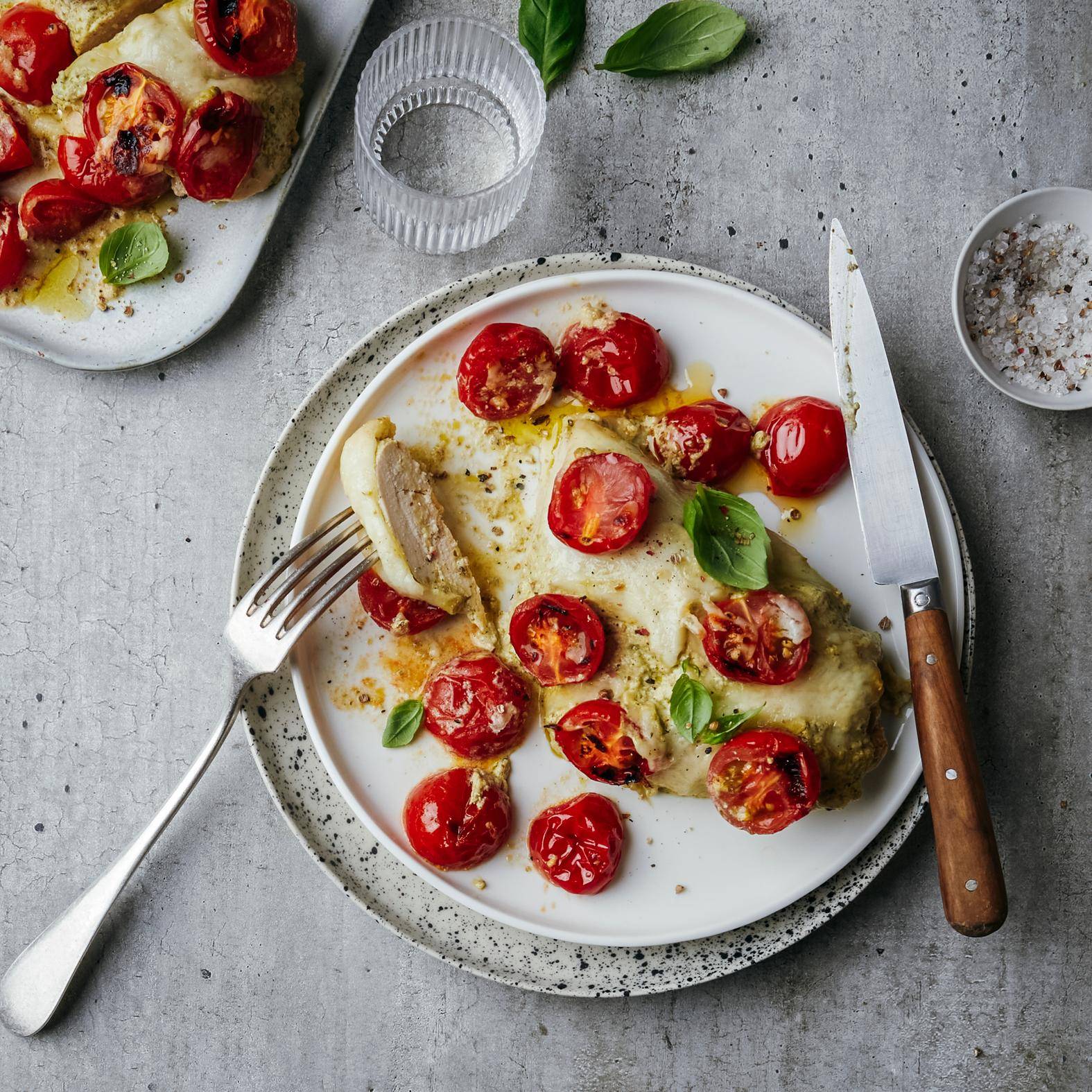 Poulet tricolore au pesto - Recette OptiGrill 2in1 | Tefal