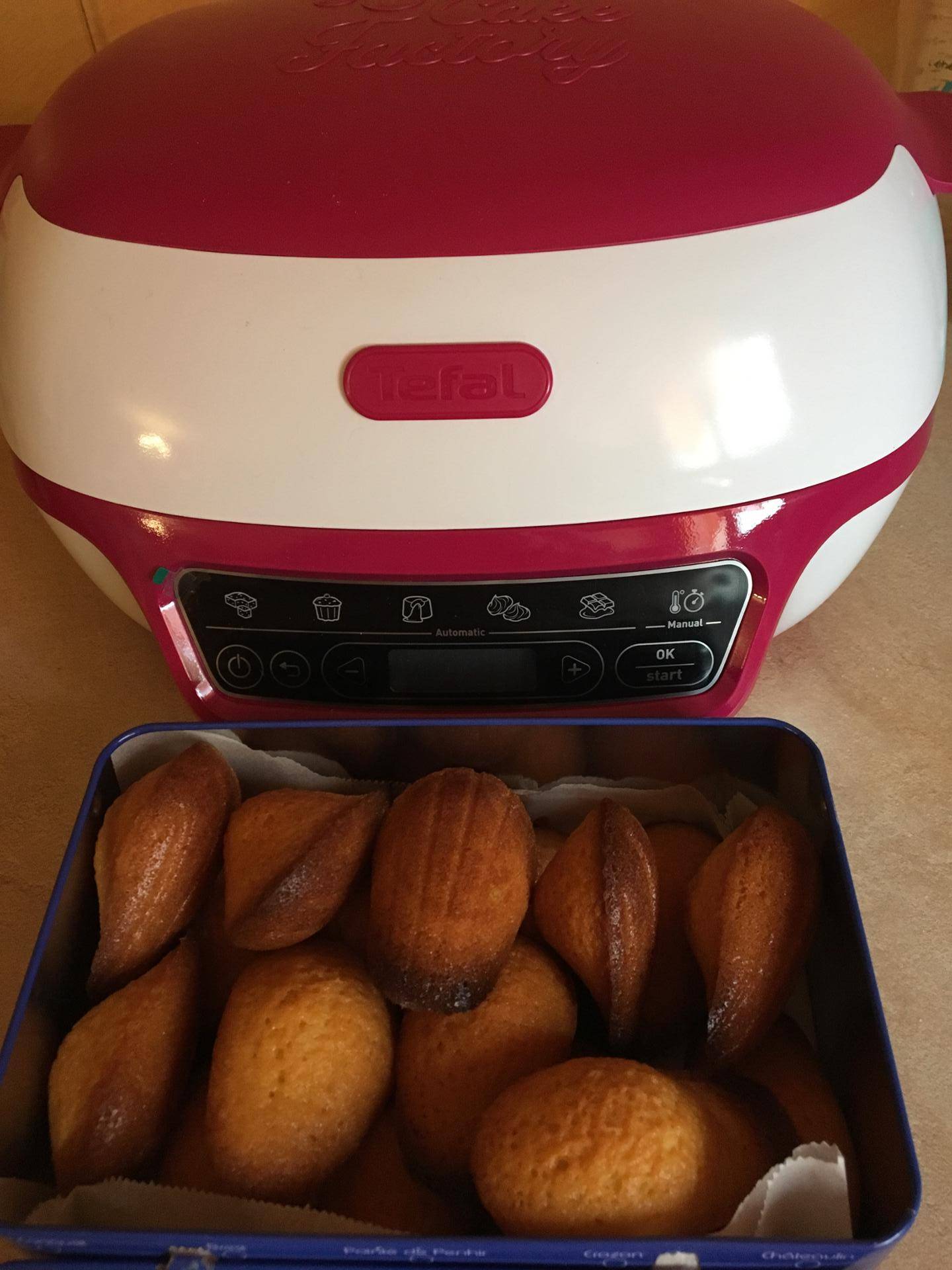 Madeleines - Recette Cake Factory | Tefal