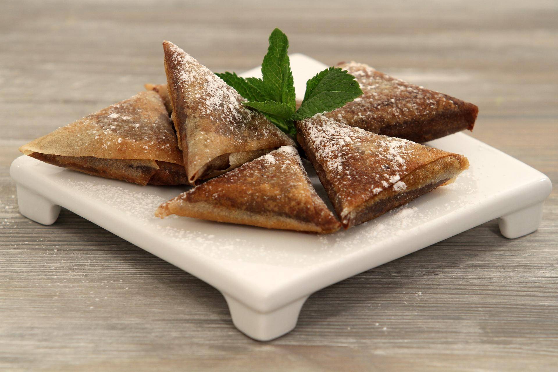 Samossas coco au chocolat noir - Recette Balance de cuisine | Tefal