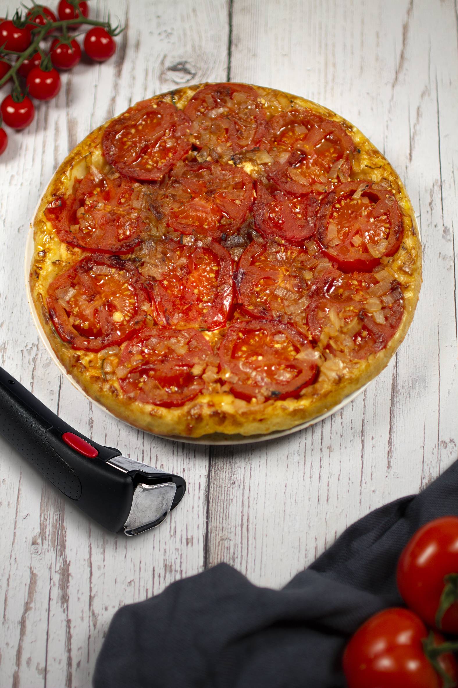 Pizza sens dessus dessous - Recette undefined | Tefal