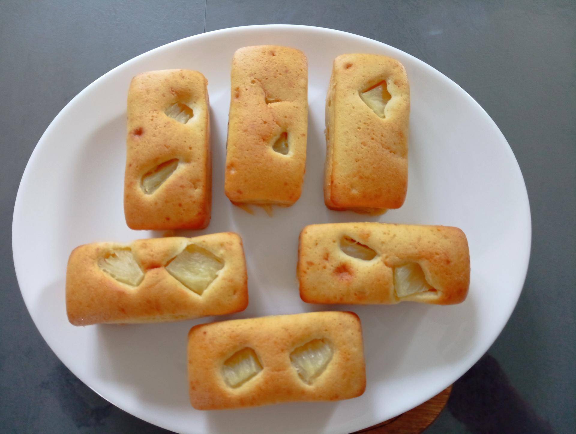 Petits gâteaux à l'ananas - Recette Cake Factory | Tefal