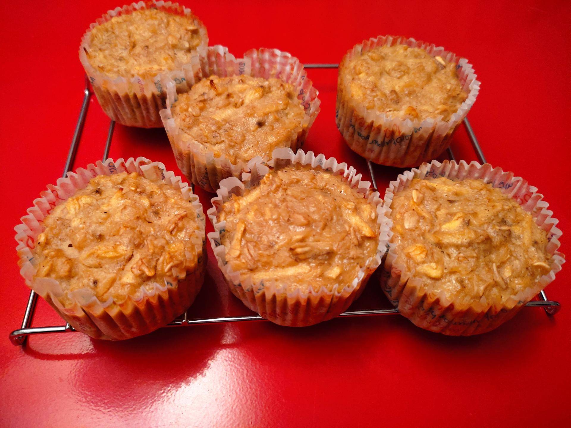 Muffins healthy pomme, banane sans farine - Recette Cake Factory | Tefal