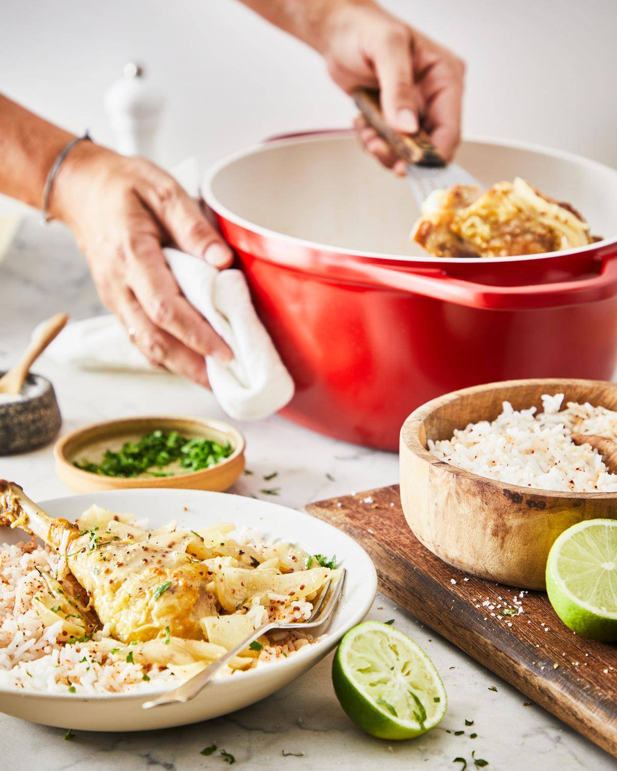 Poulet Yassa aux légumes - Recette undefined | Tefal