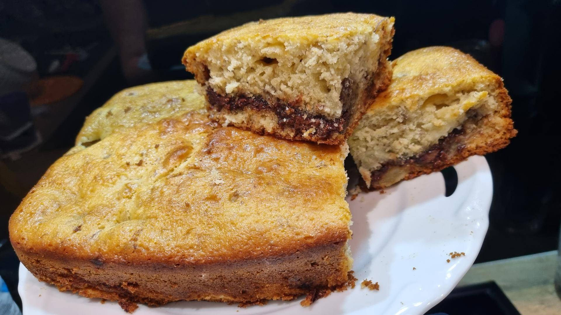 Gâteau banane "Nutella" antigaspi - Recette Cake Factory | Tefal