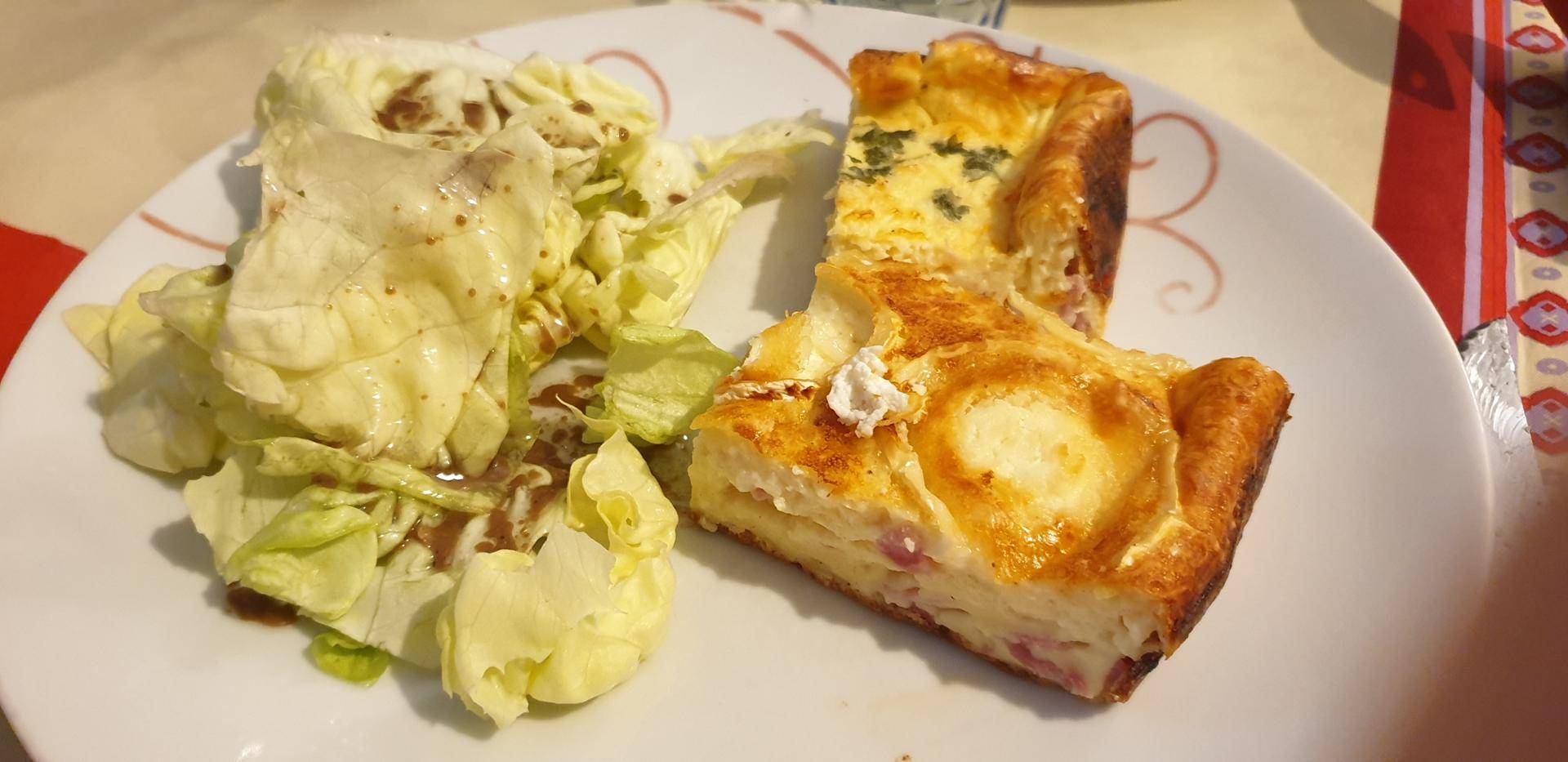 Tarte sans pâte au jambon - Recette Cake Factory | Tefal