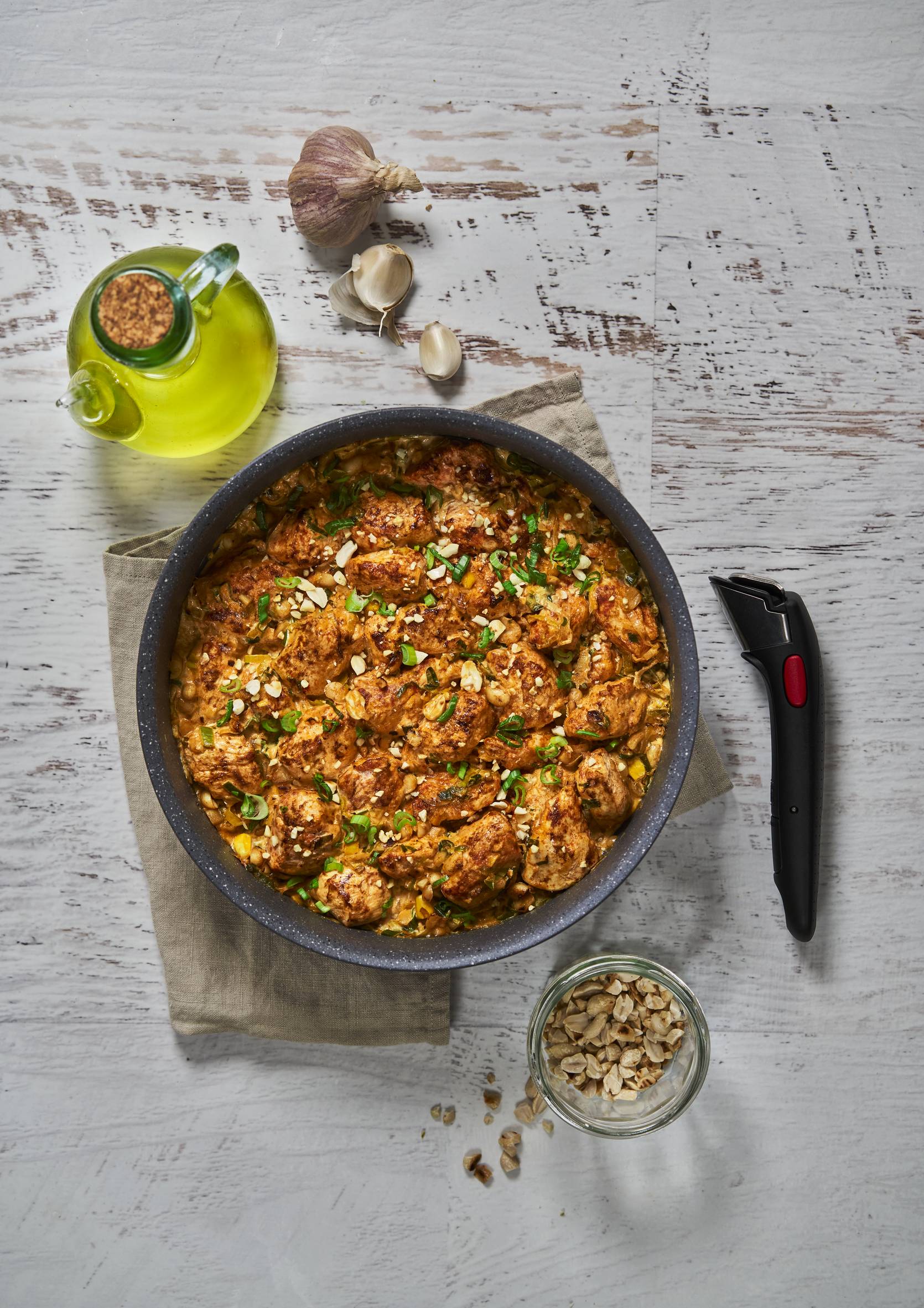 Le poulet part en cacahuète - Recette undefined | Tefal