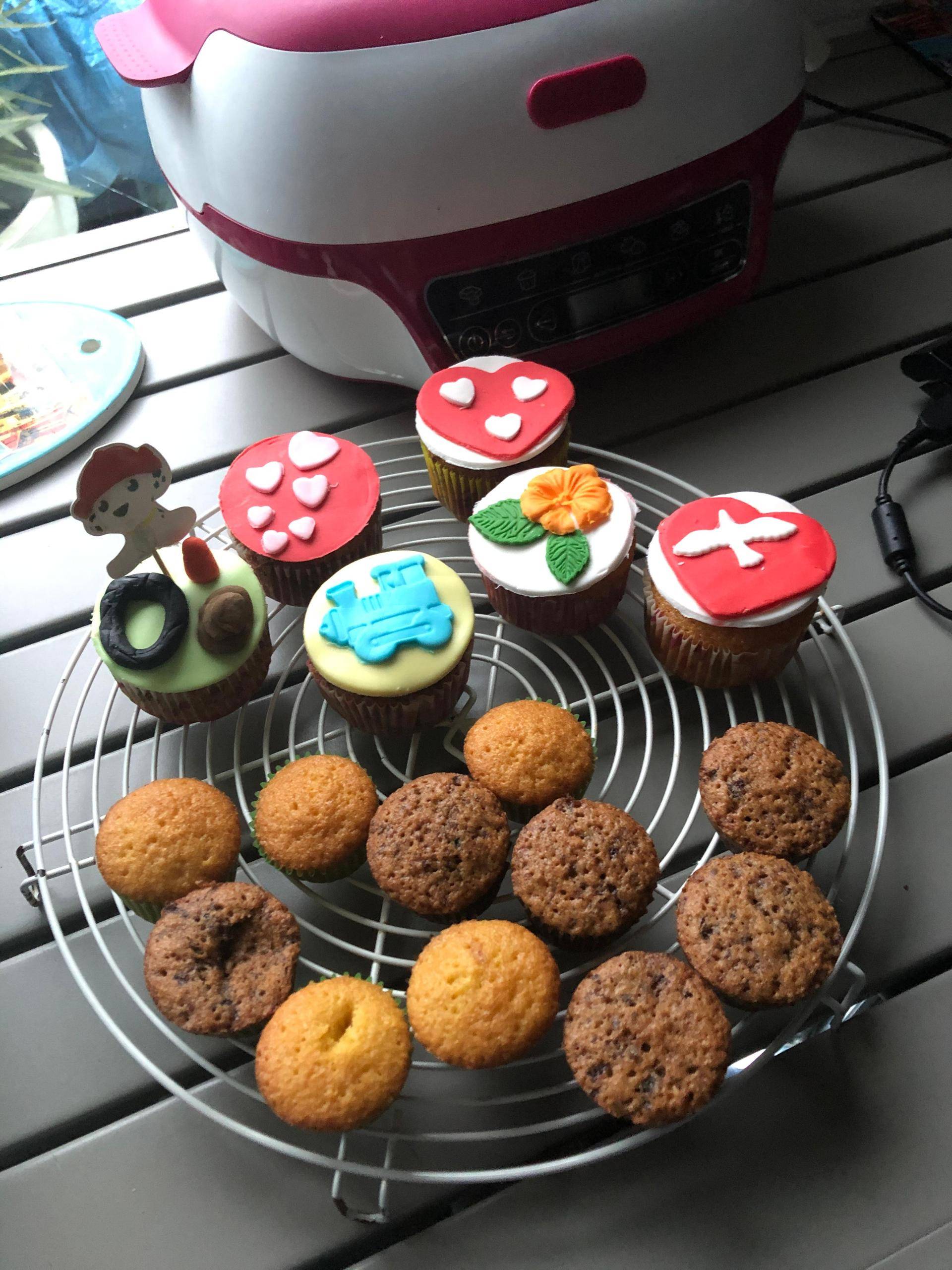 Moelleux cupcakes vanille - Recette Cake Factory | Tefal
