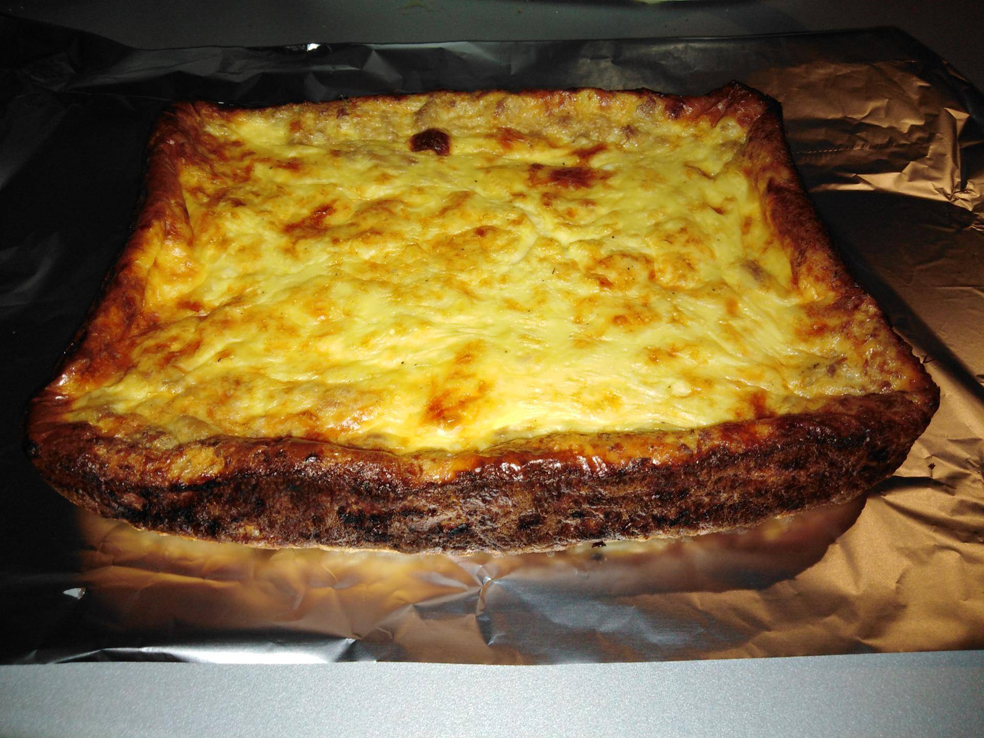 Quiche sans pâte au thon - Recette Cake Factory | Tefal